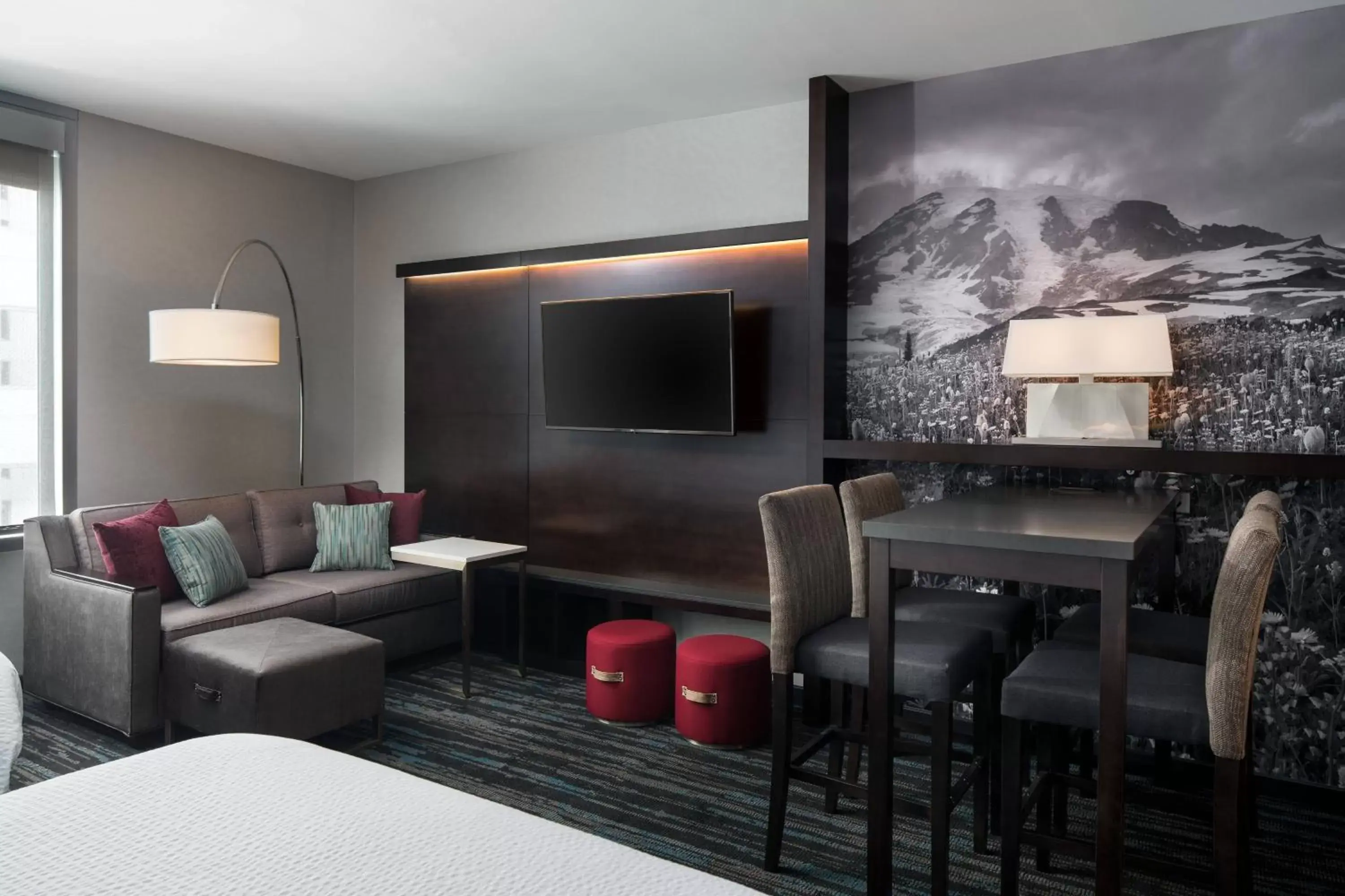 Living room, Seating Area in Residence Inn by Marriott Seattle Downtown Convention Center