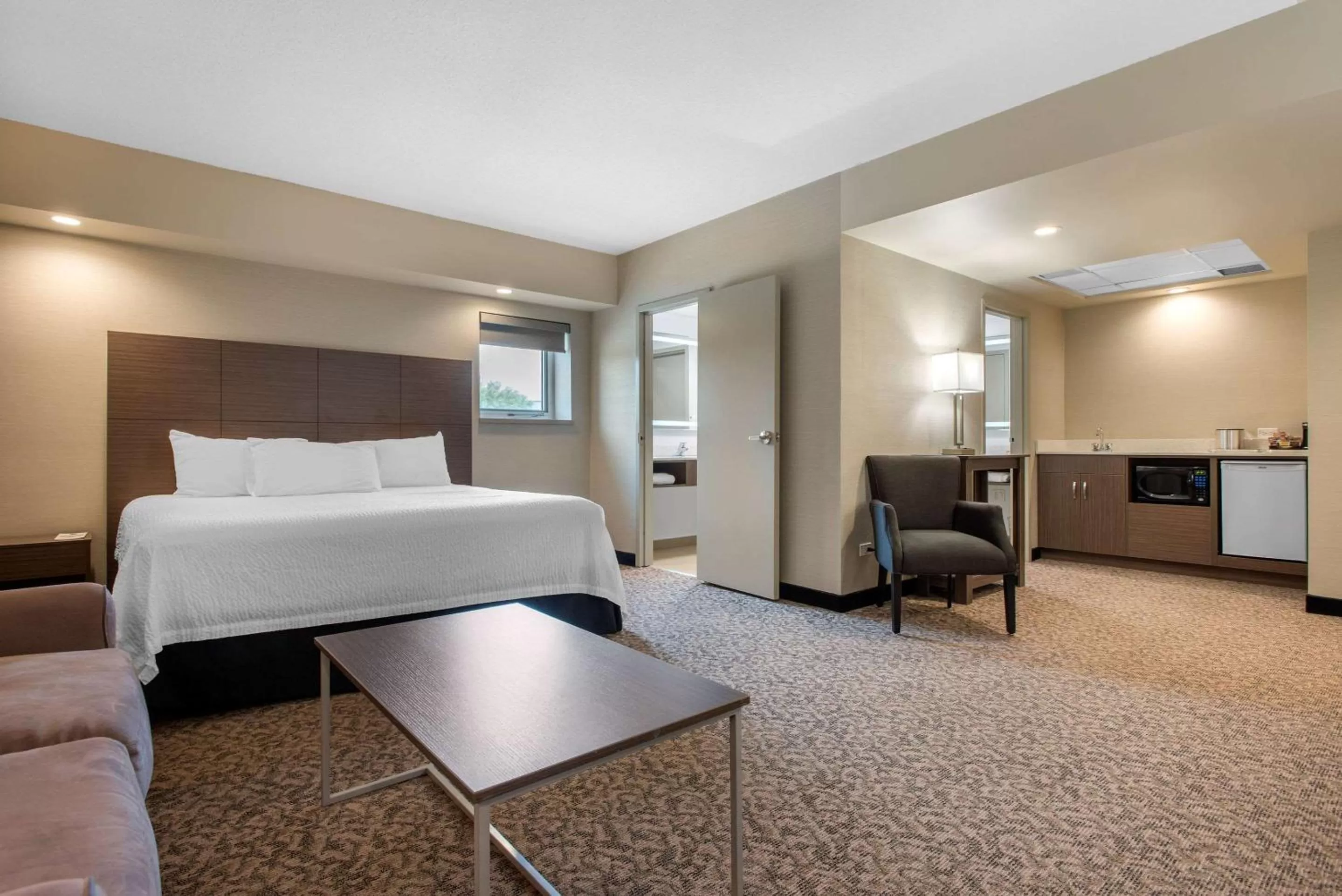 Photo of the whole room, Bed in Clarion Hotel & Suites