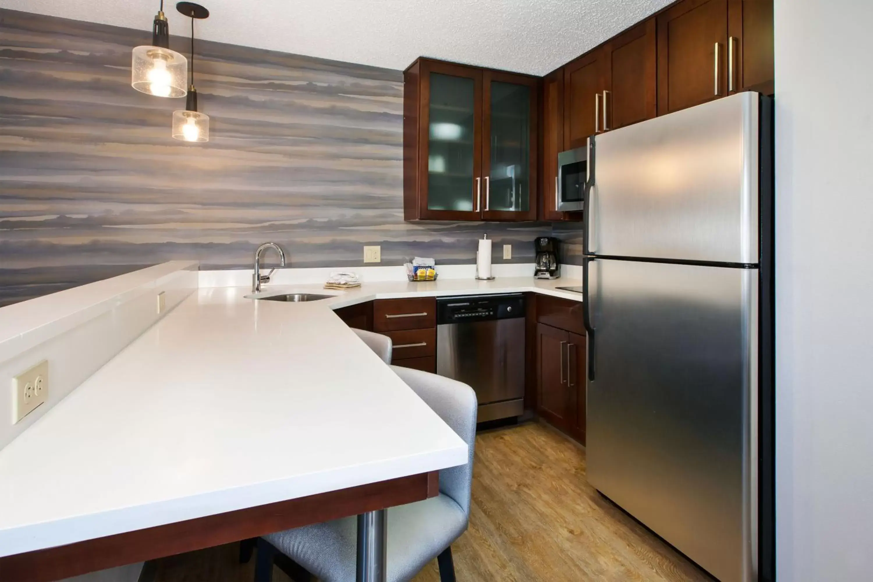 Kitchen or kitchenette, Kitchen/Kitchenette in Residence Inn by Marriott Ann Arbor North