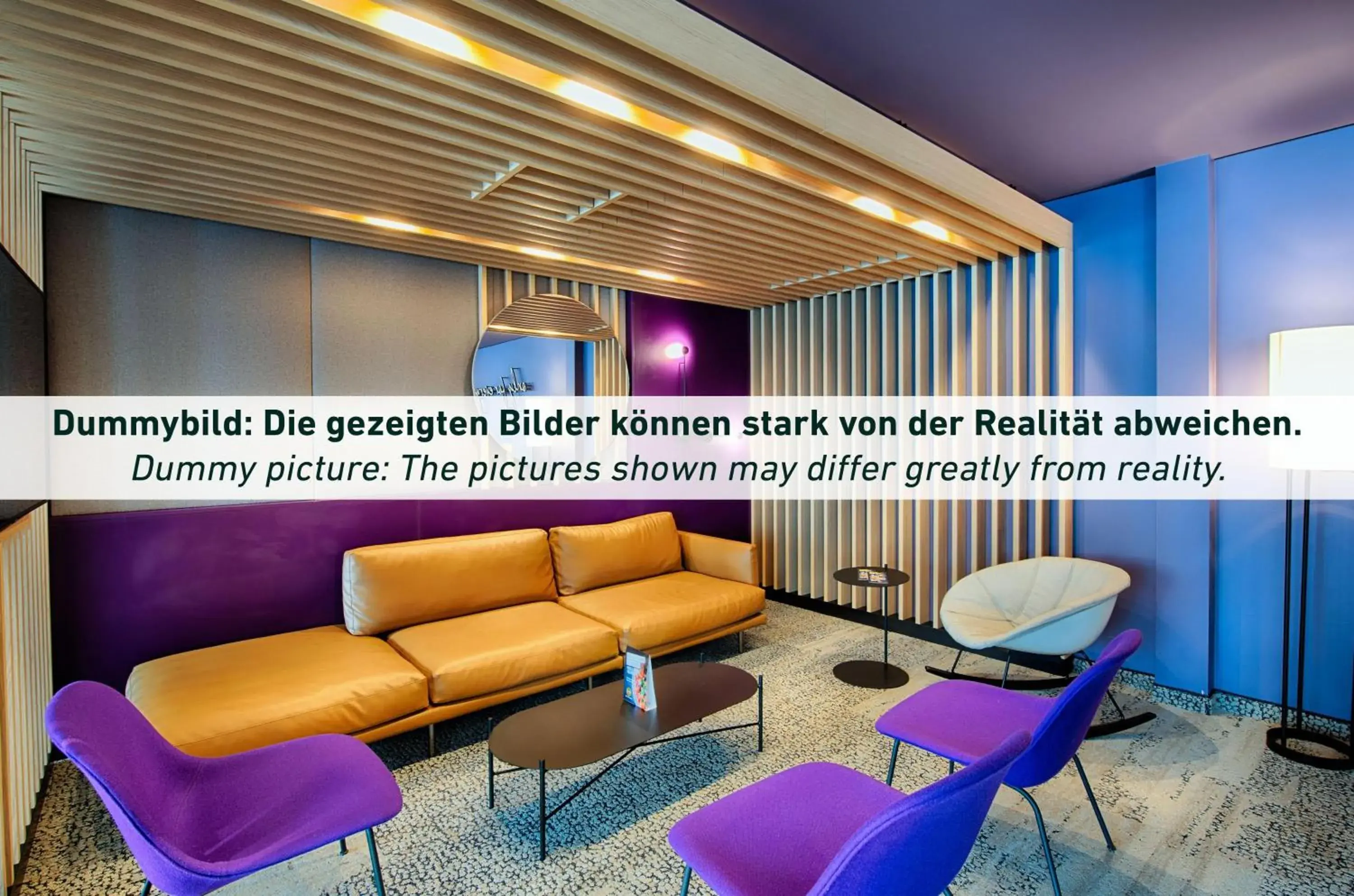 Lobby or reception in ibis Hotel Hamburg Airport