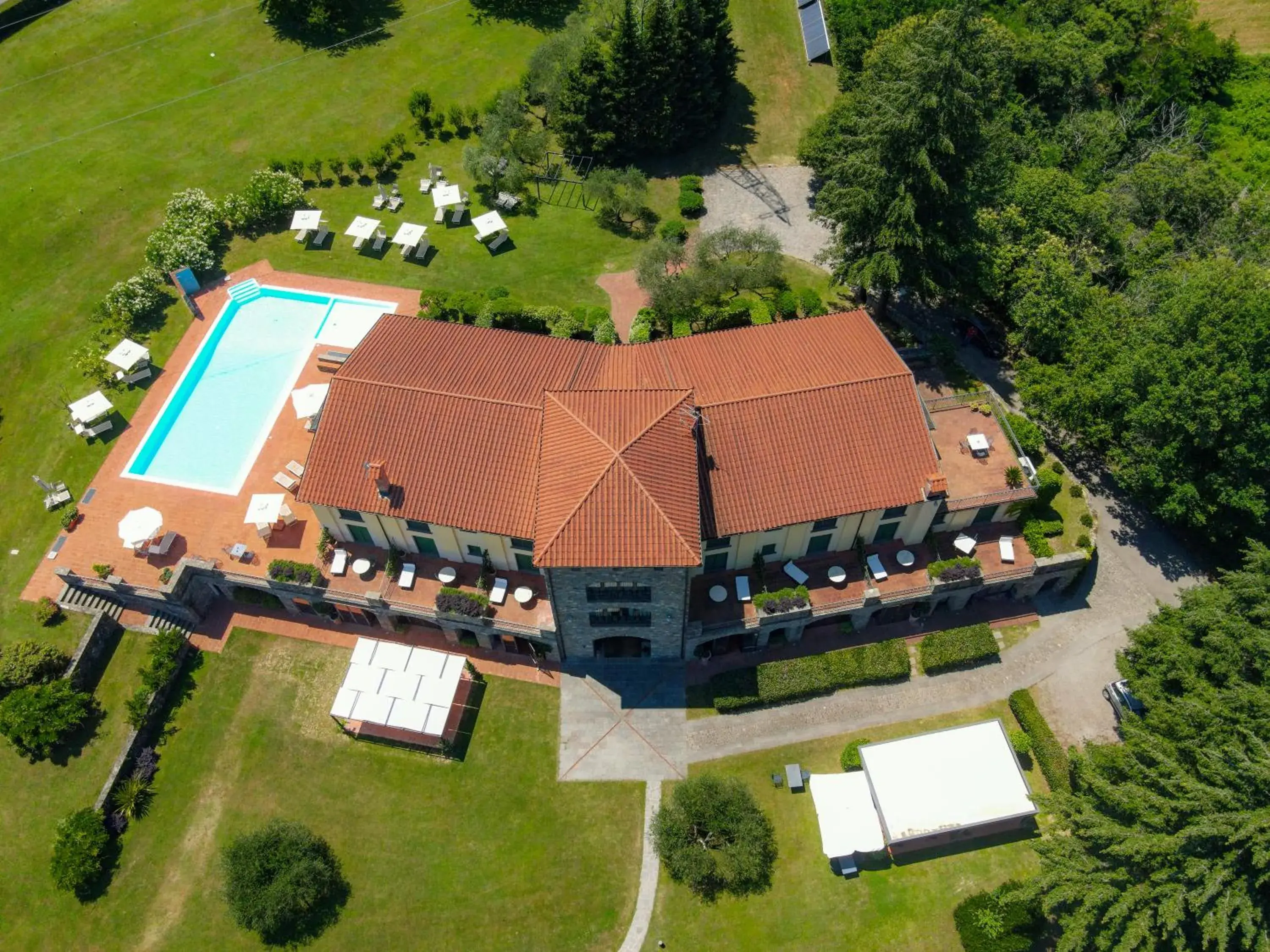 Property building, Bird's-eye View in Cà Del Moro Resort