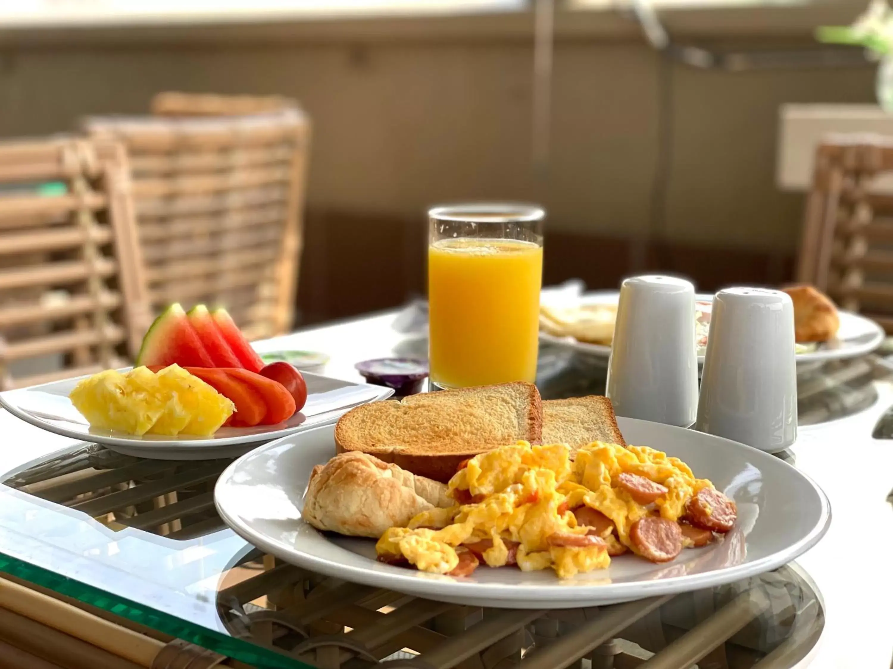 Breakfast in Seven Inn Hotel