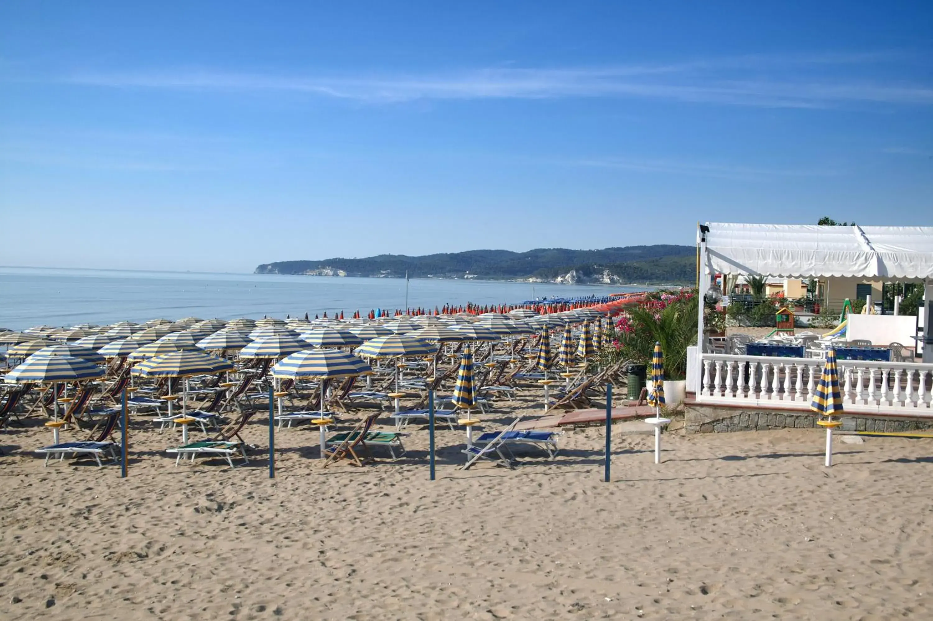 Beach in Hotel Falcone