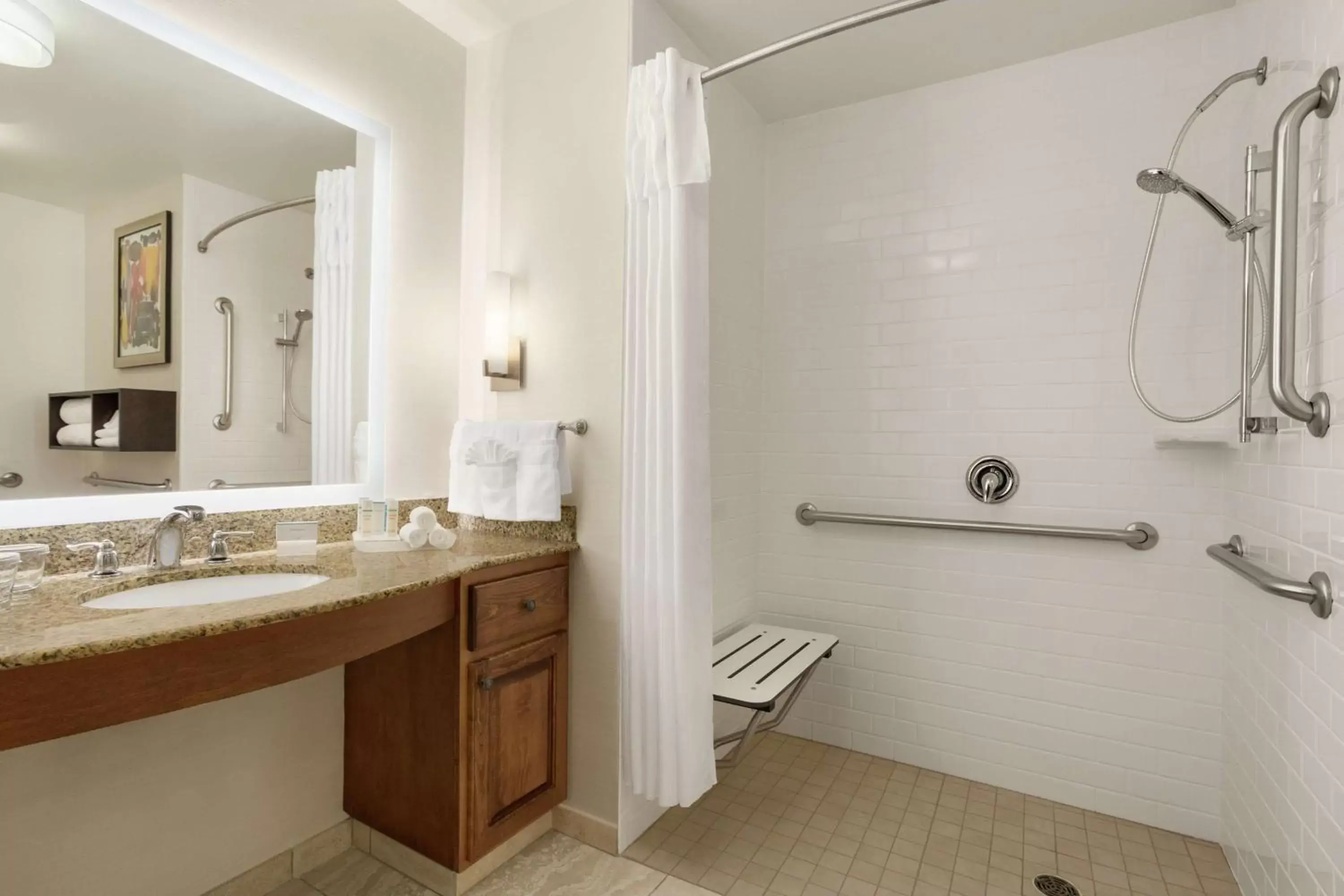 Bathroom in Homewood Suites by Hilton Fargo