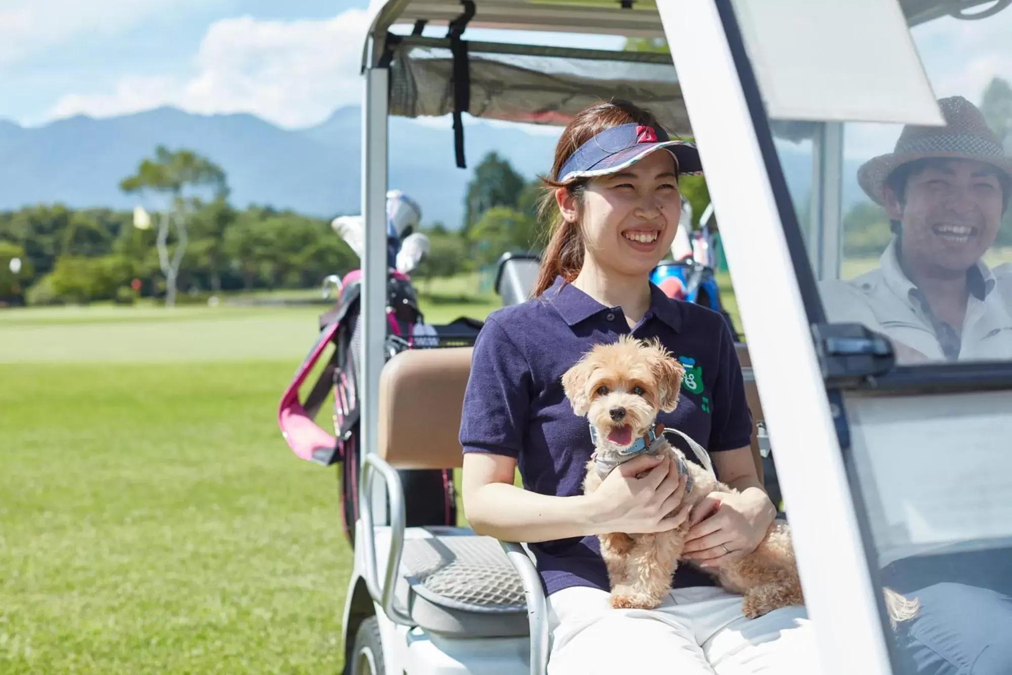 Golfcourse, Family in Wellness Forest Nasu