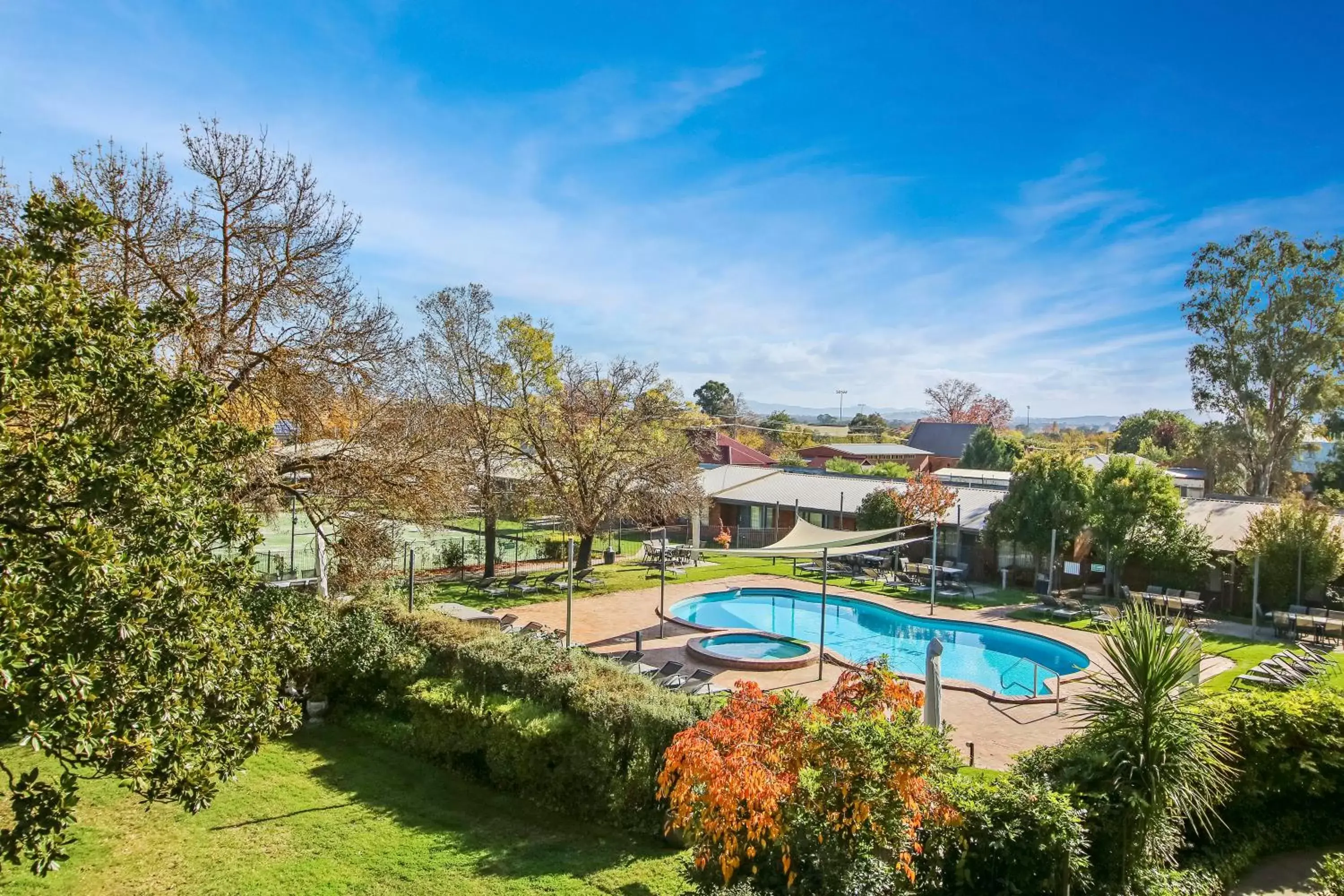 Pool View in Alzburg Resort