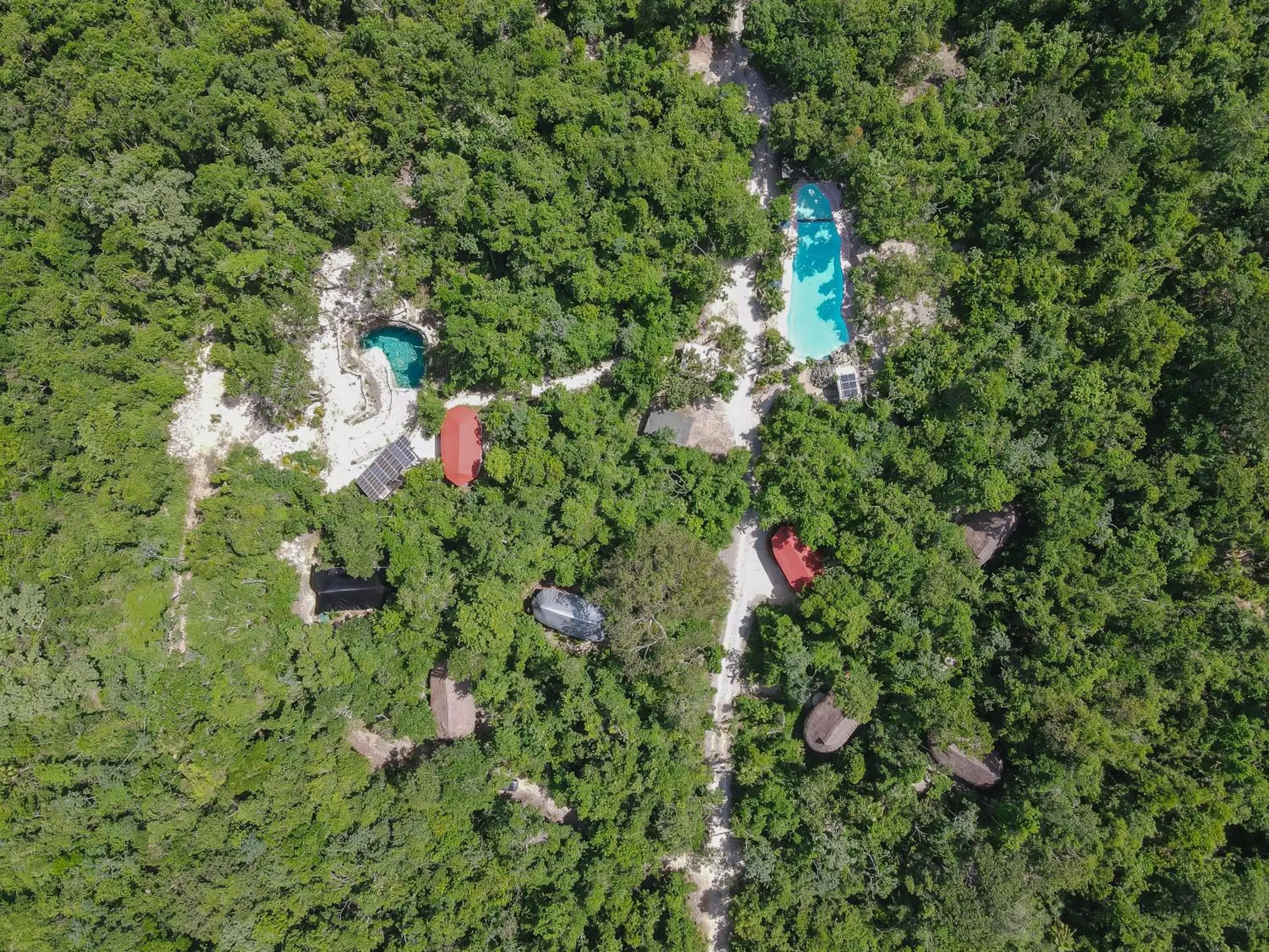 Bird's eye view, Bird's-eye View in Jolie Jungle Eco Hotel