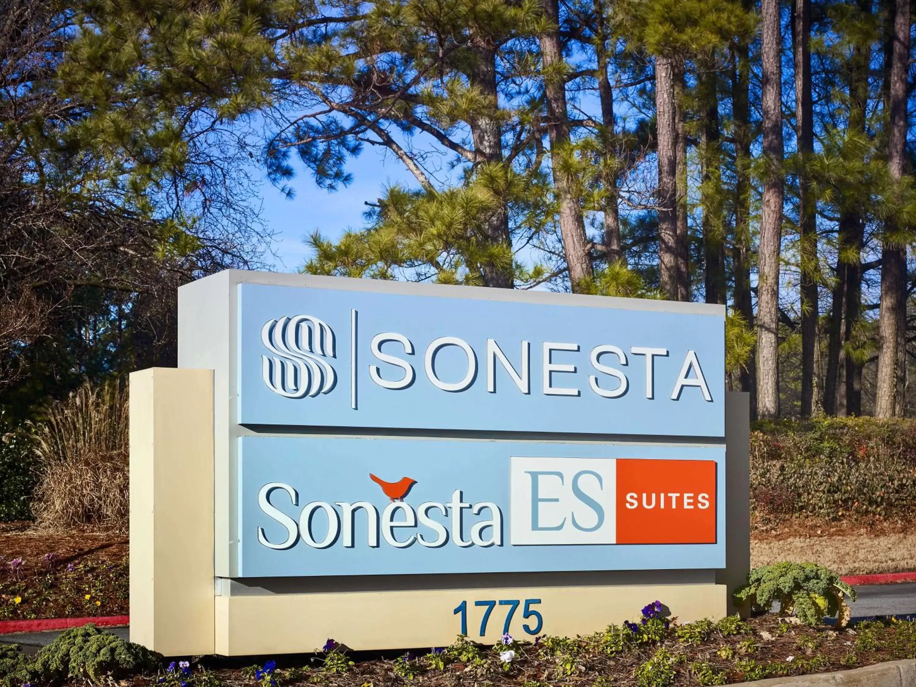 Property building, Property Logo/Sign in Sonesta ES Suites Gwinnett Place Atlanta