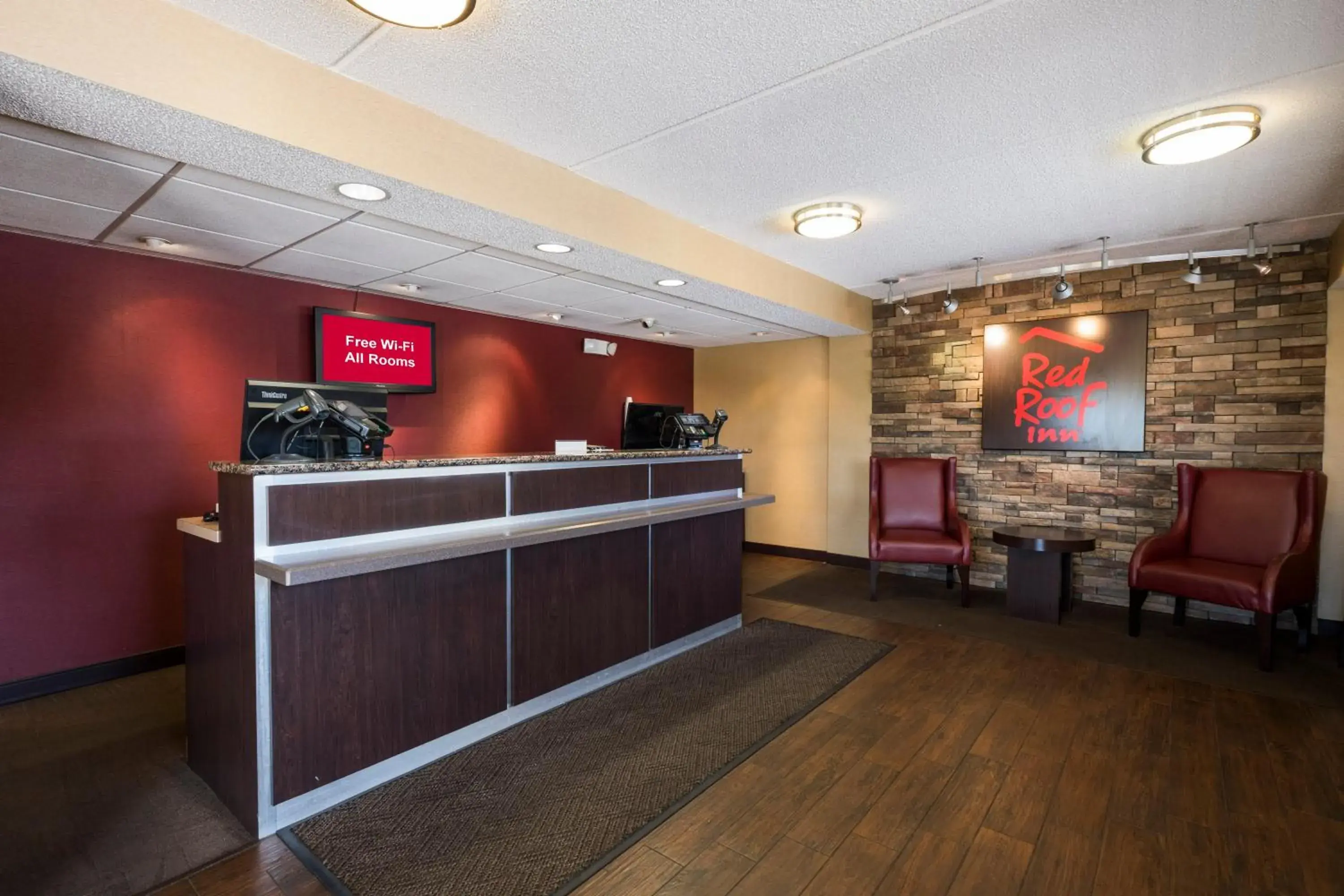 Lobby or reception, Lobby/Reception in Red Roof Inn West Monroe