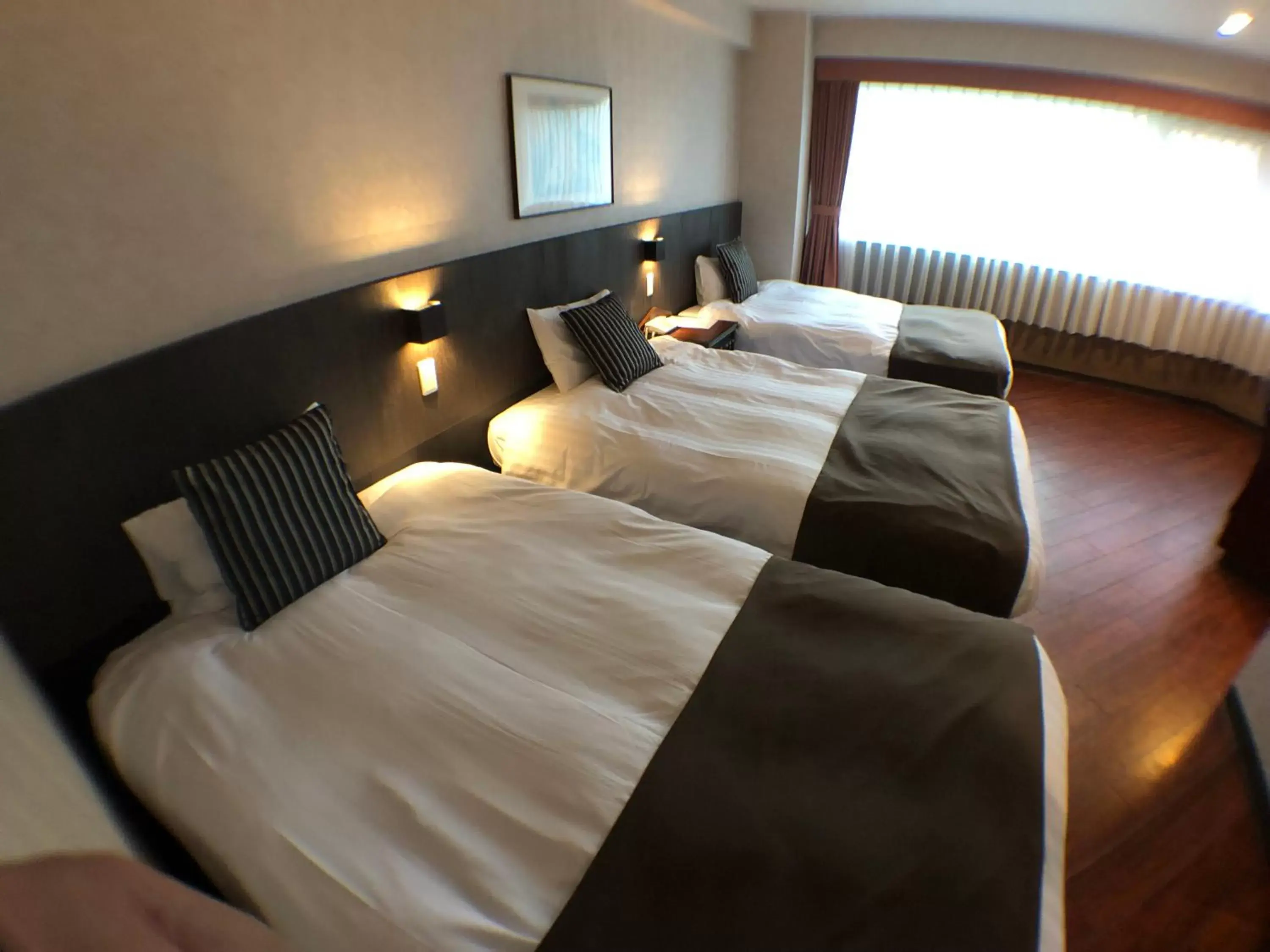 Bedroom, Bed in Otaru Asari Classe Hotel