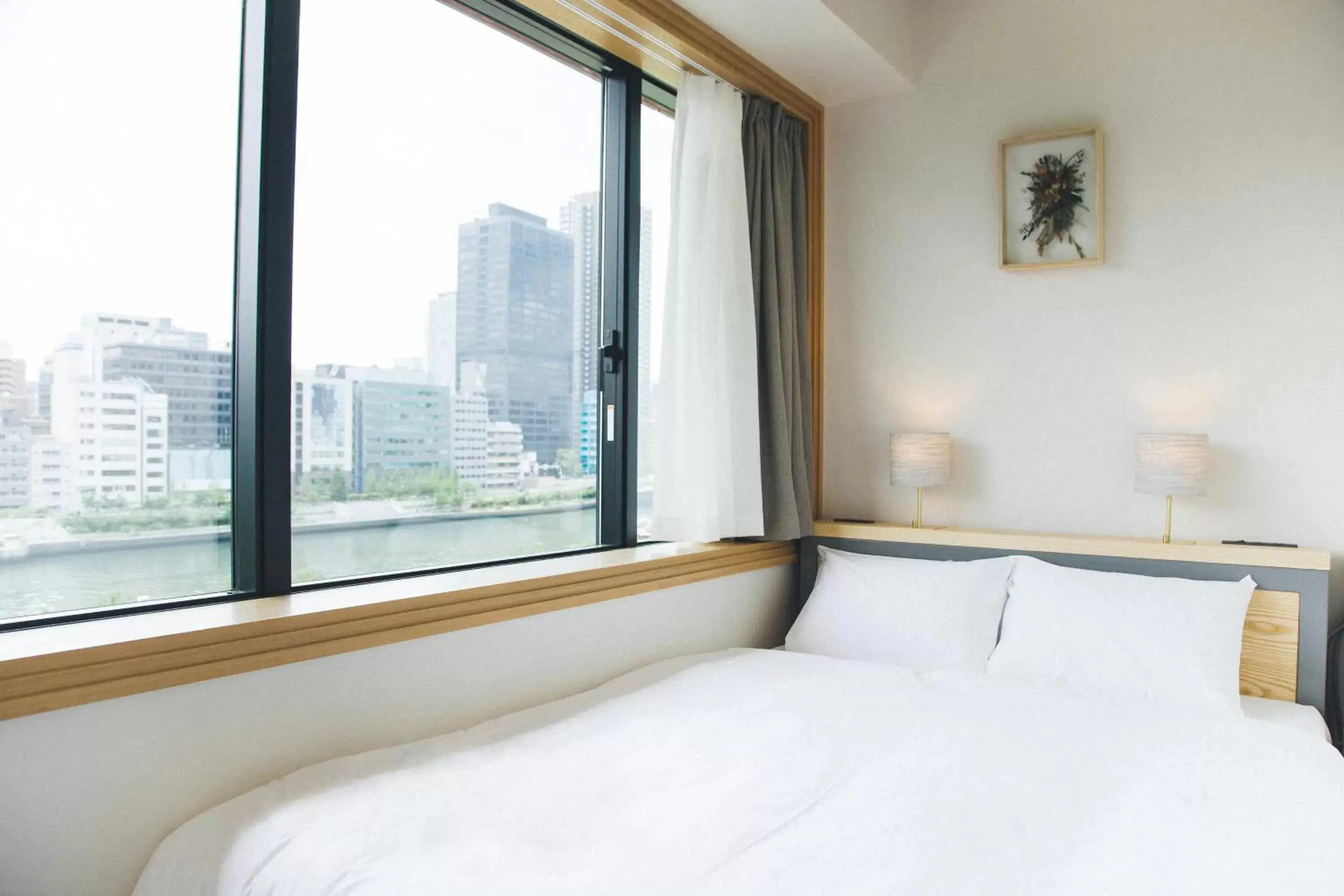 Photo of the whole room, Bed in Hotel Noum OSAKA