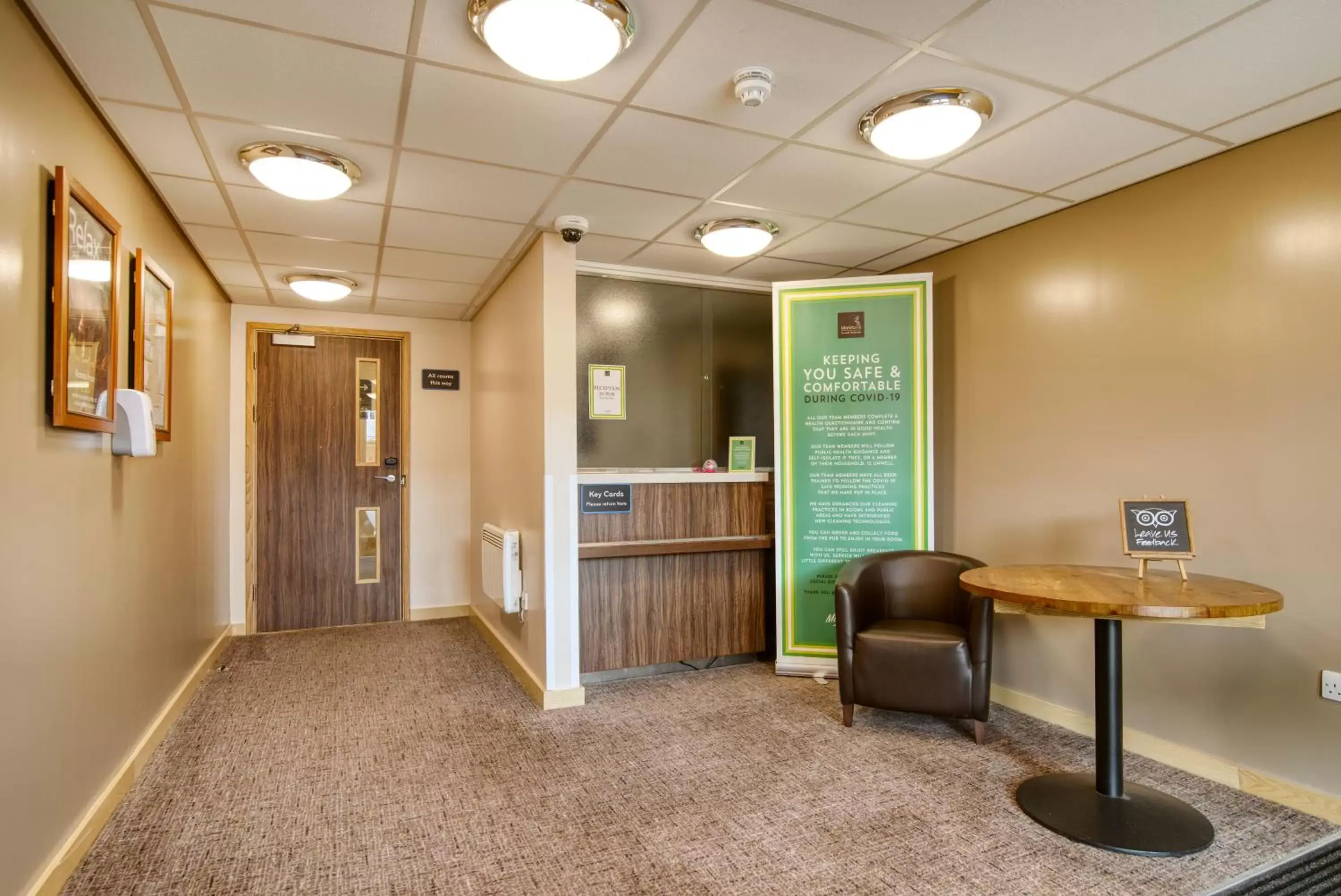 Lobby or reception, Lobby/Reception in Highland Gate, Stirling by Marston's Inns