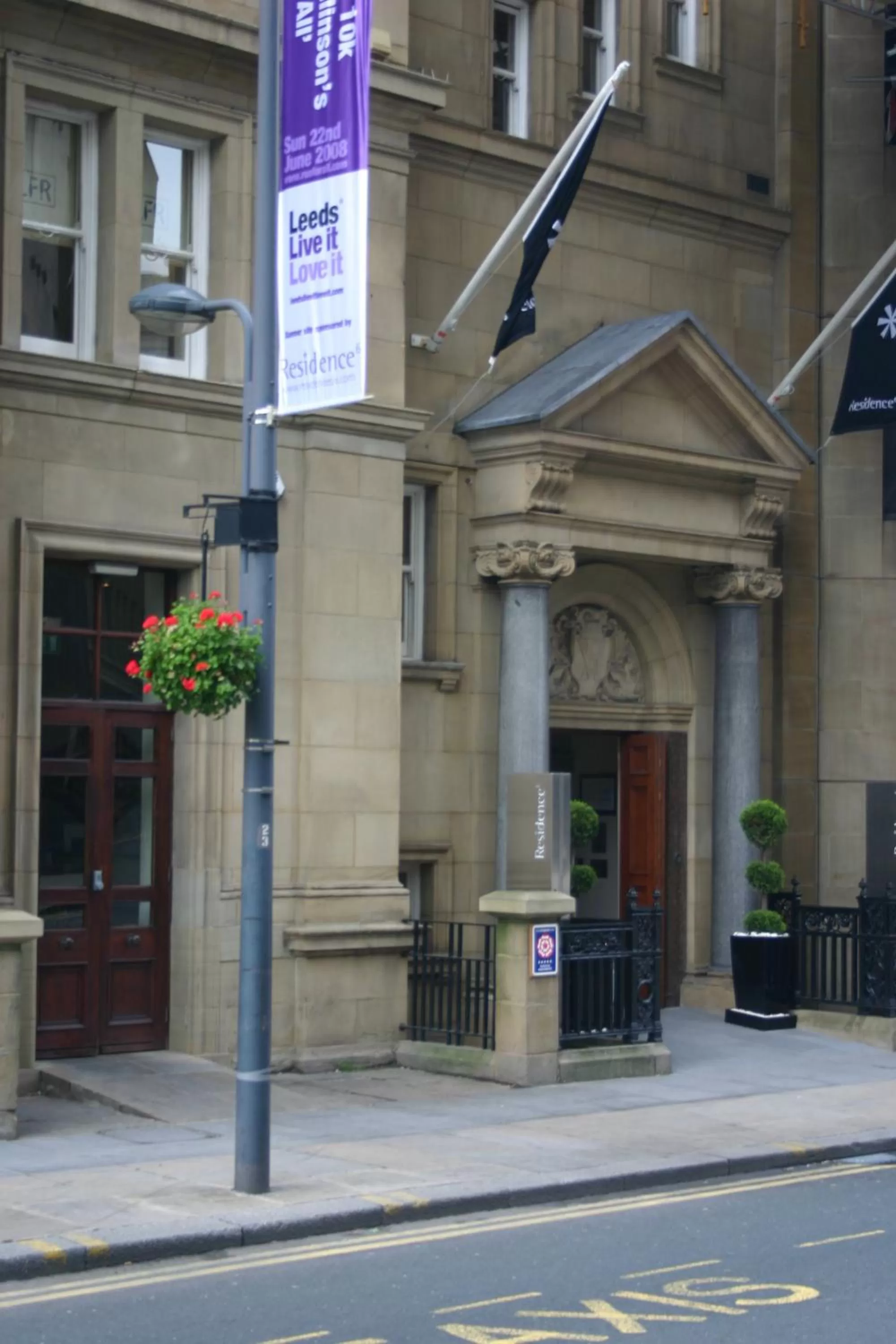 Facade/entrance in Quebecs Luxury Aparthotel