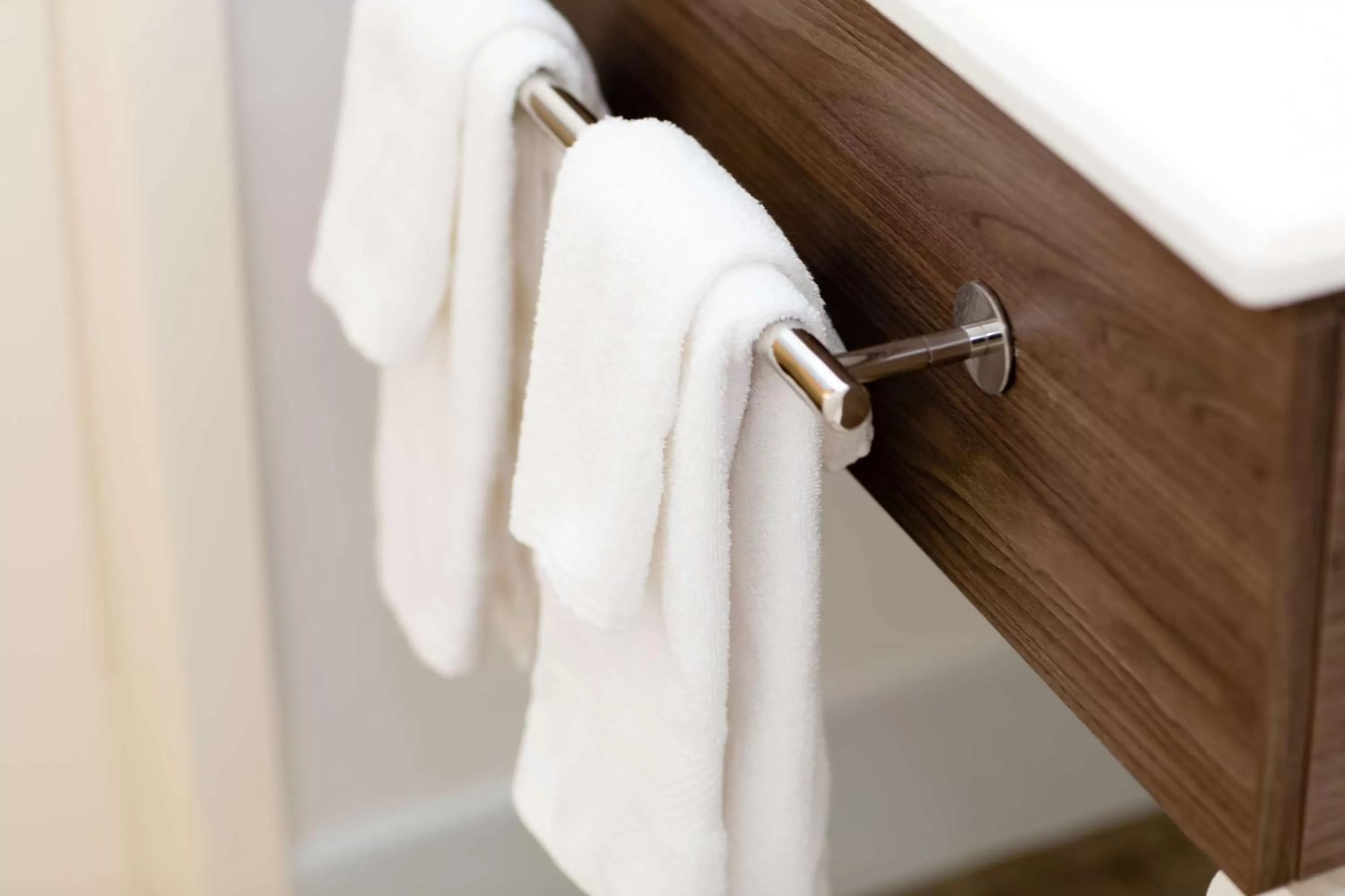 Bed in Hampton Inn Rochester