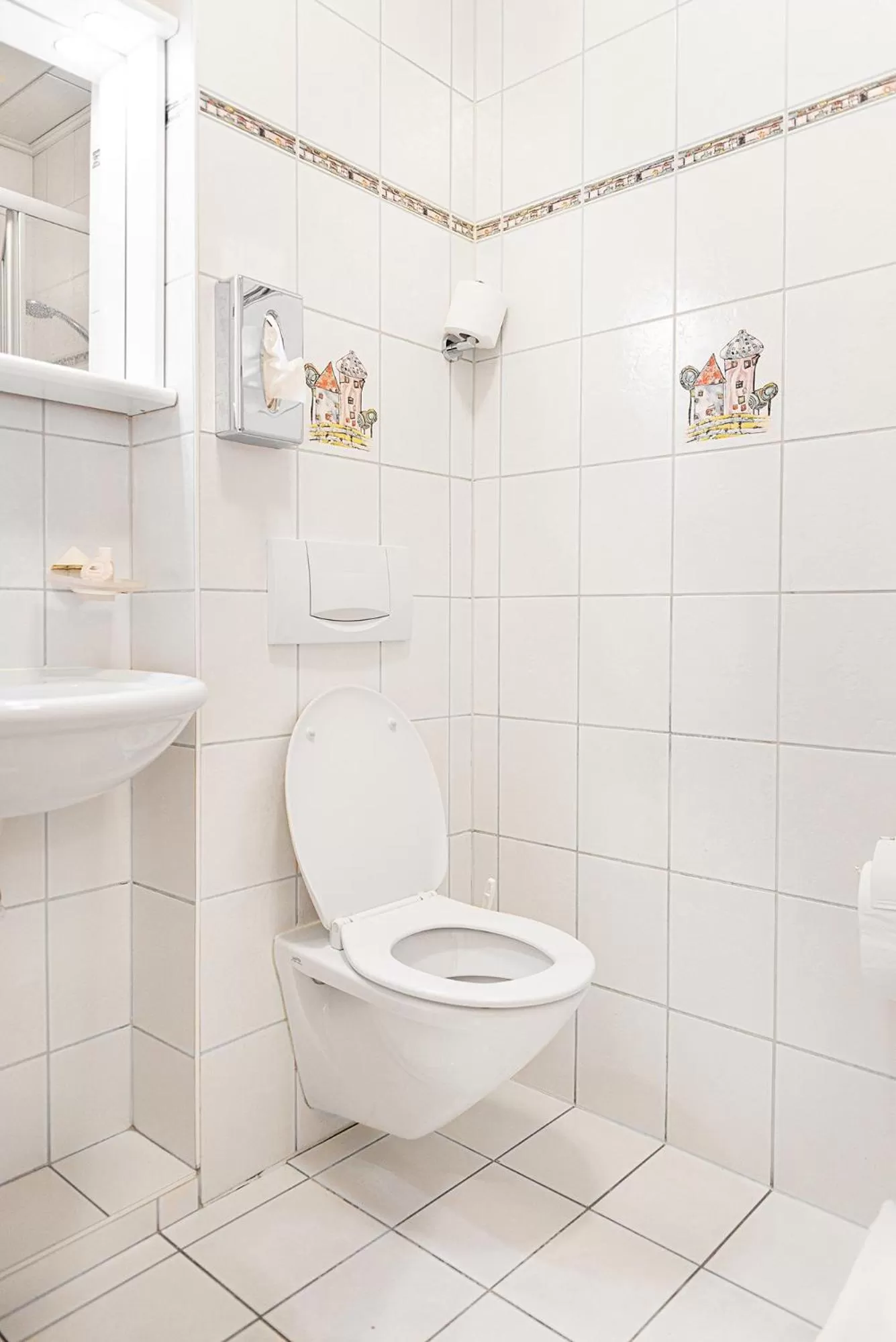 Bathroom in Hotel-Pension Wild