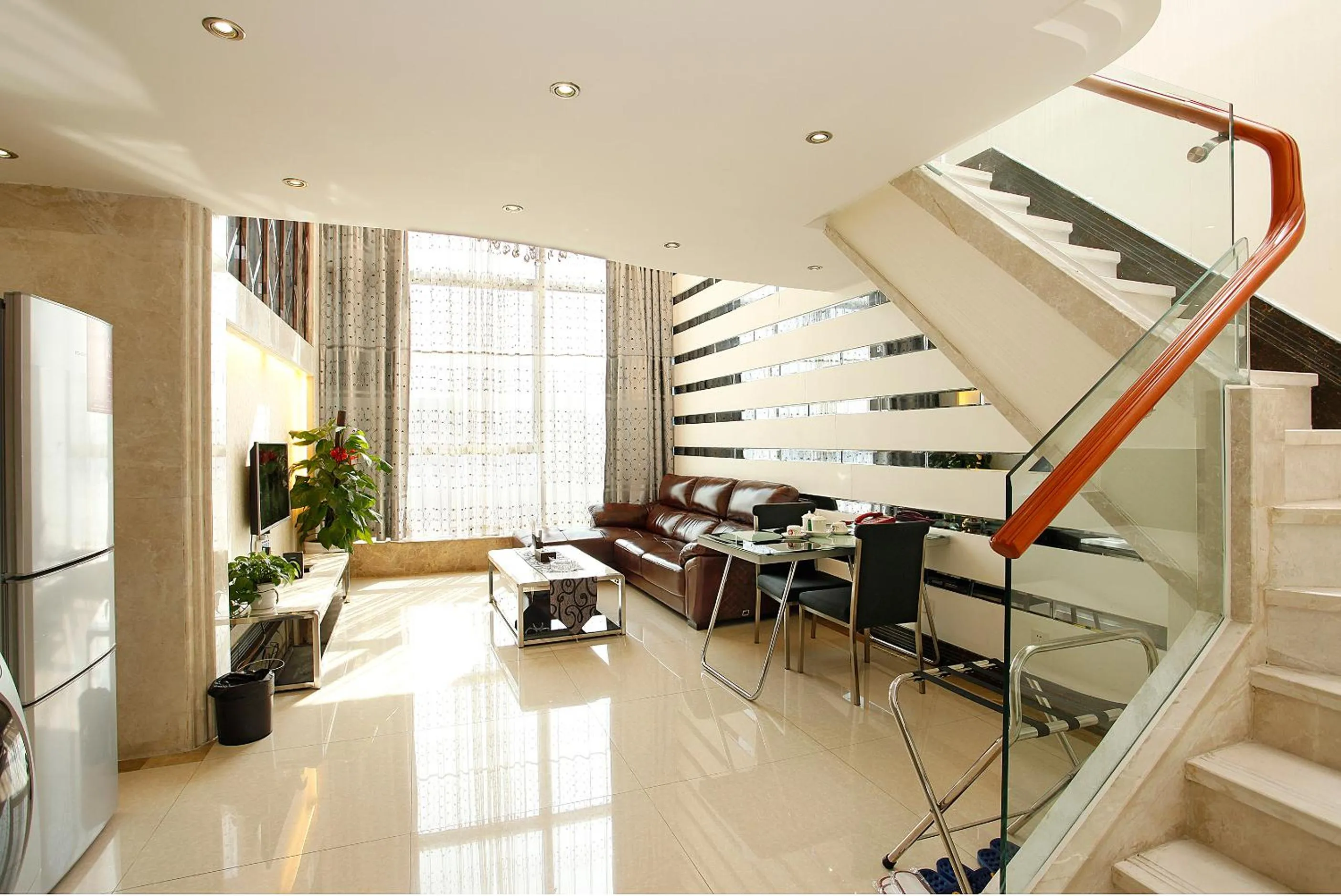 Living room in Guangzhou Hakka Apartment Beijing Road