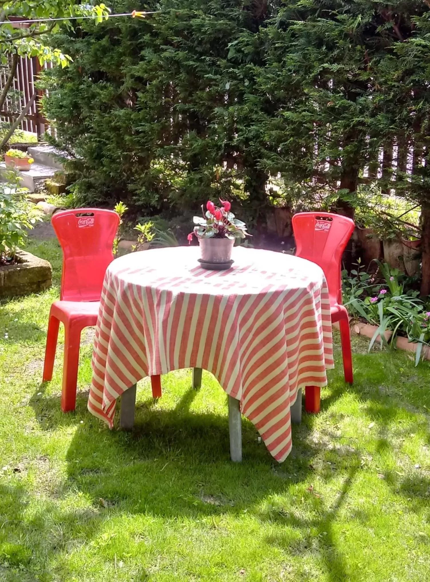 Garden in Bed And Breakfast Di Manu