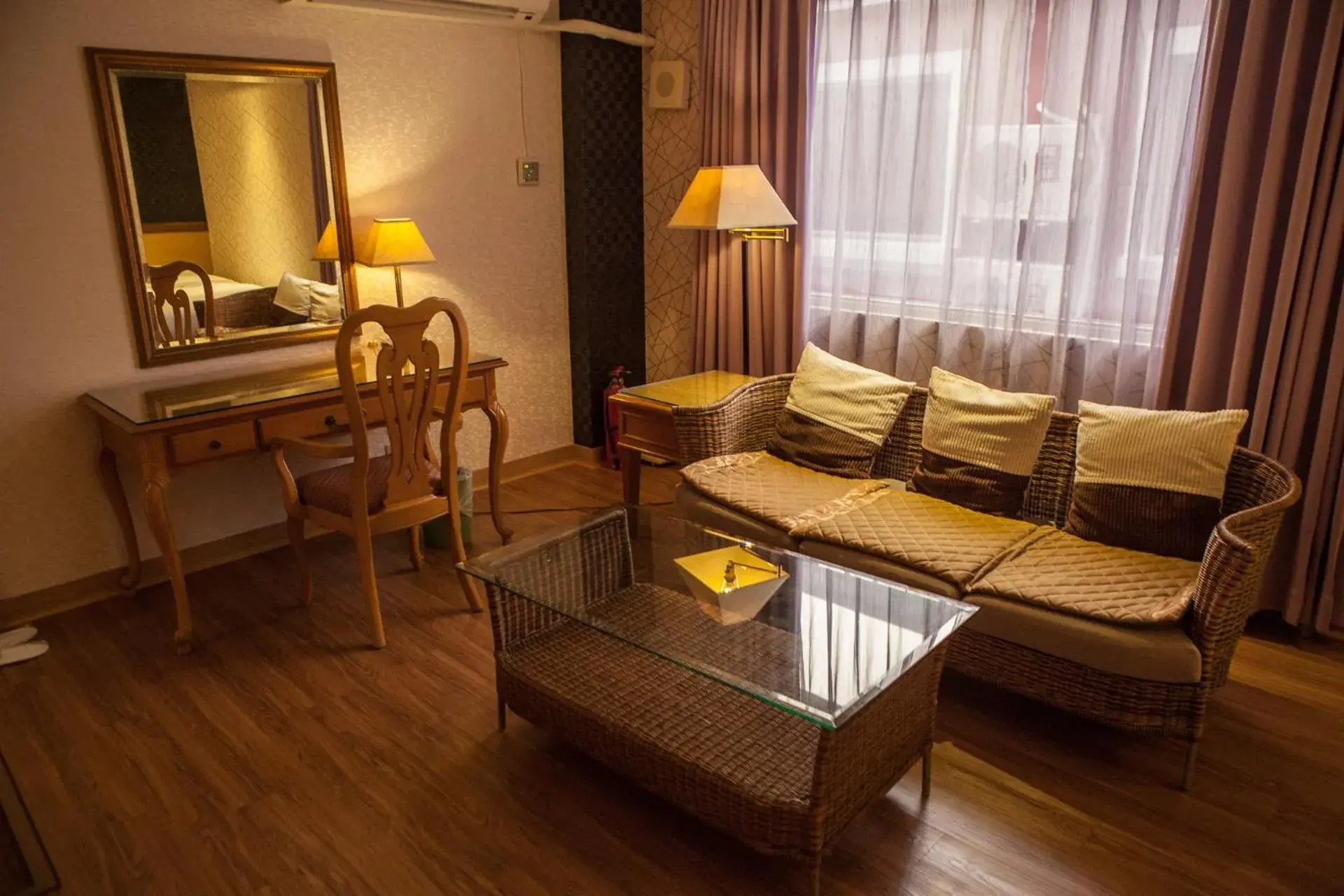 Living room, Seating Area in European Castle Hotel