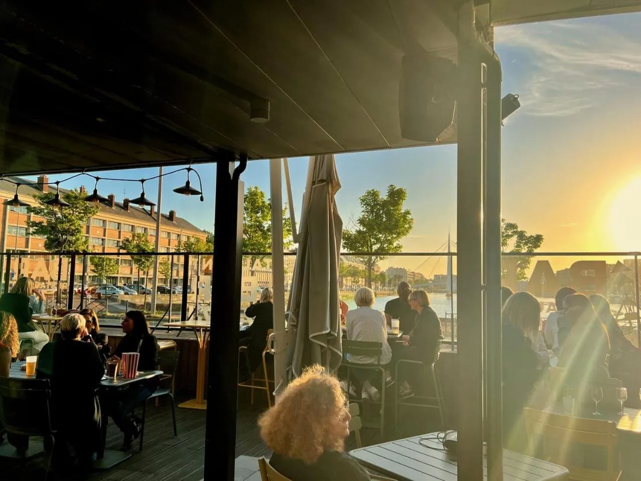 Patio in Mercure Le Havre Centre Bassin Du Commerce