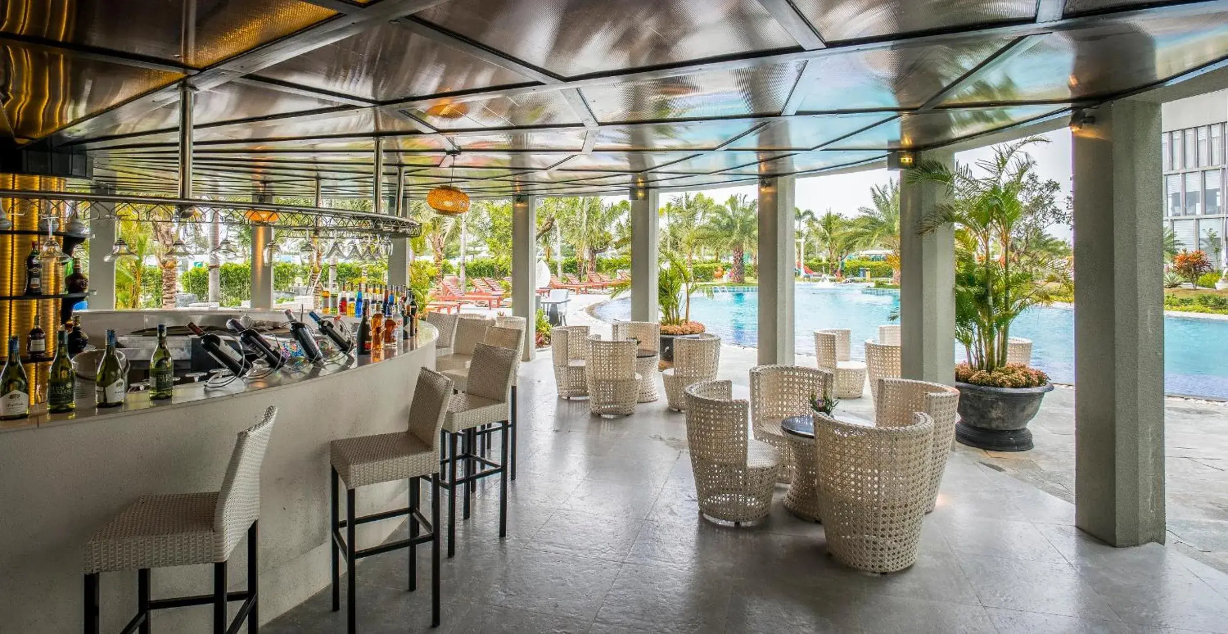 Lounge or bar, Restaurant/Places to Eat in Muong Thanh Luxury Phu Quoc Hotel