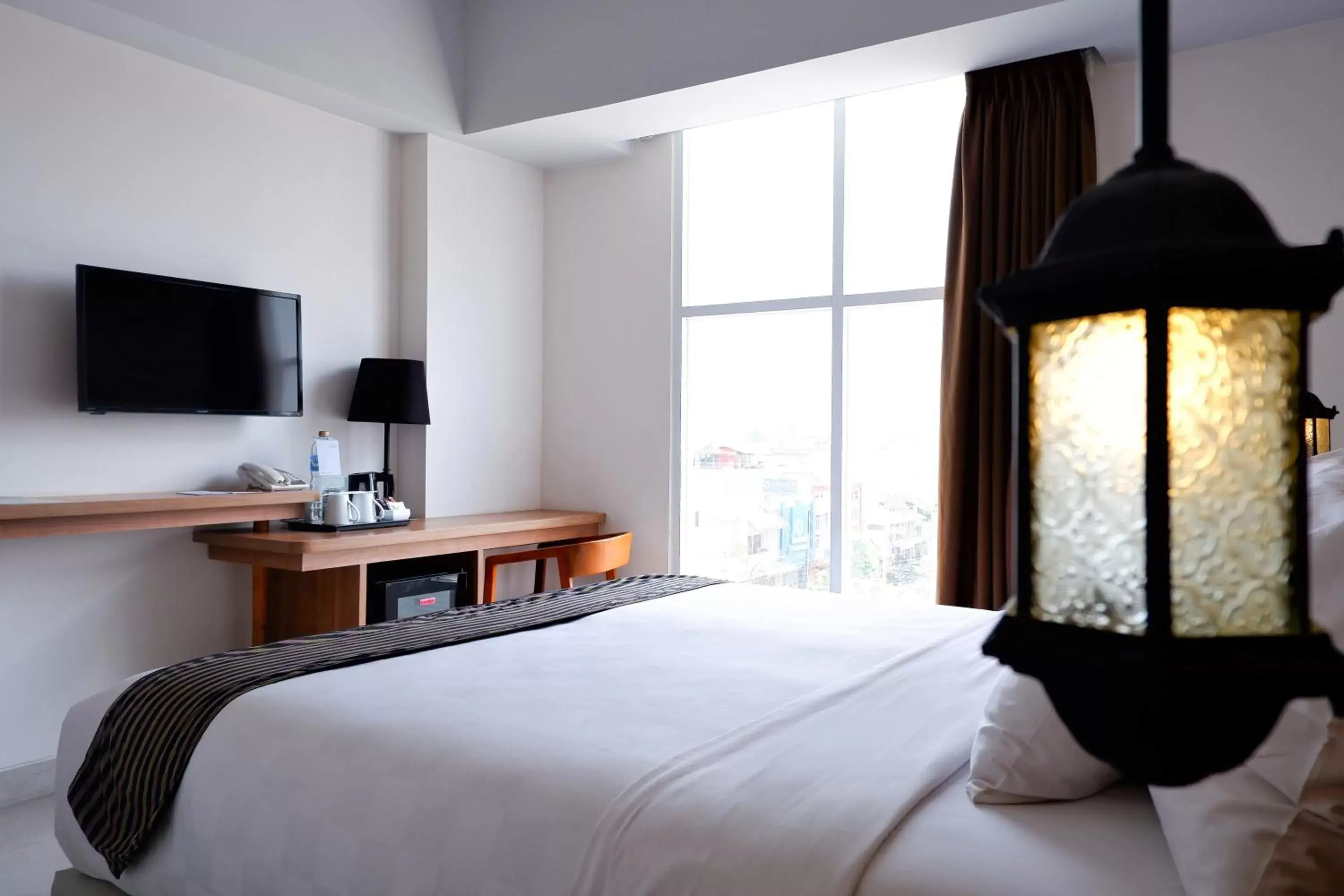 Bed in KHAS Tugu Hotel Yogyakarta Bed in KHAS Tugu Hotel Yogyakarta