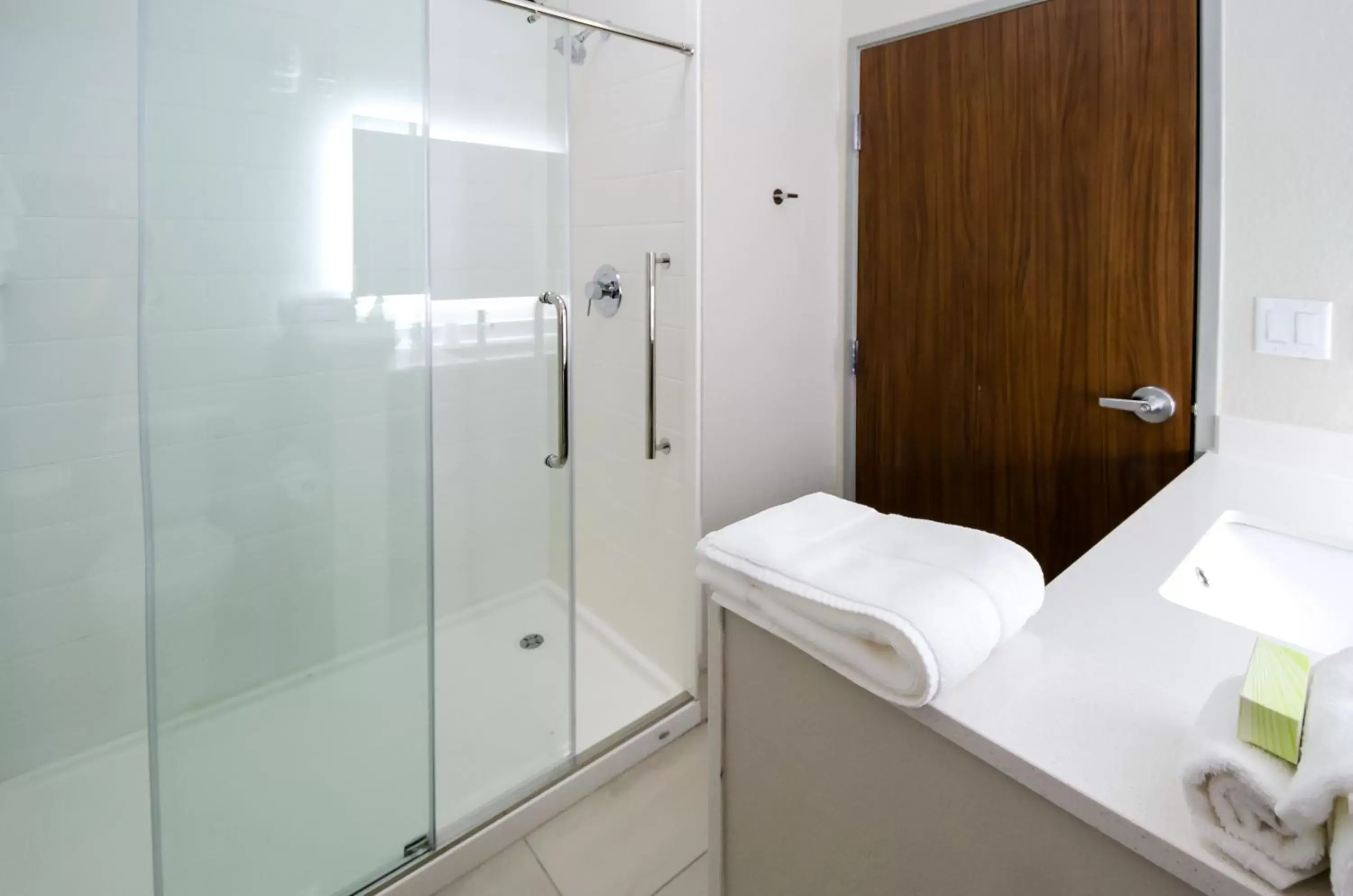Shower, Bathroom in Holiday Inn Express & Suites Taylor, an IHG Hotel