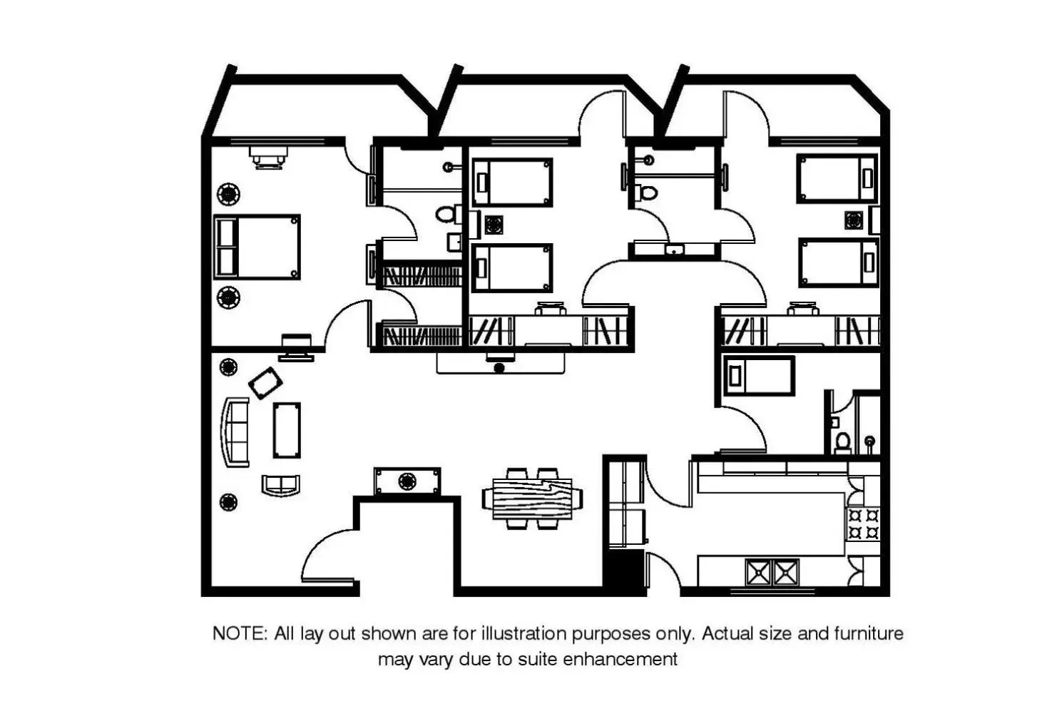 Other, Floor Plan in Copacabana Apartment Hotel