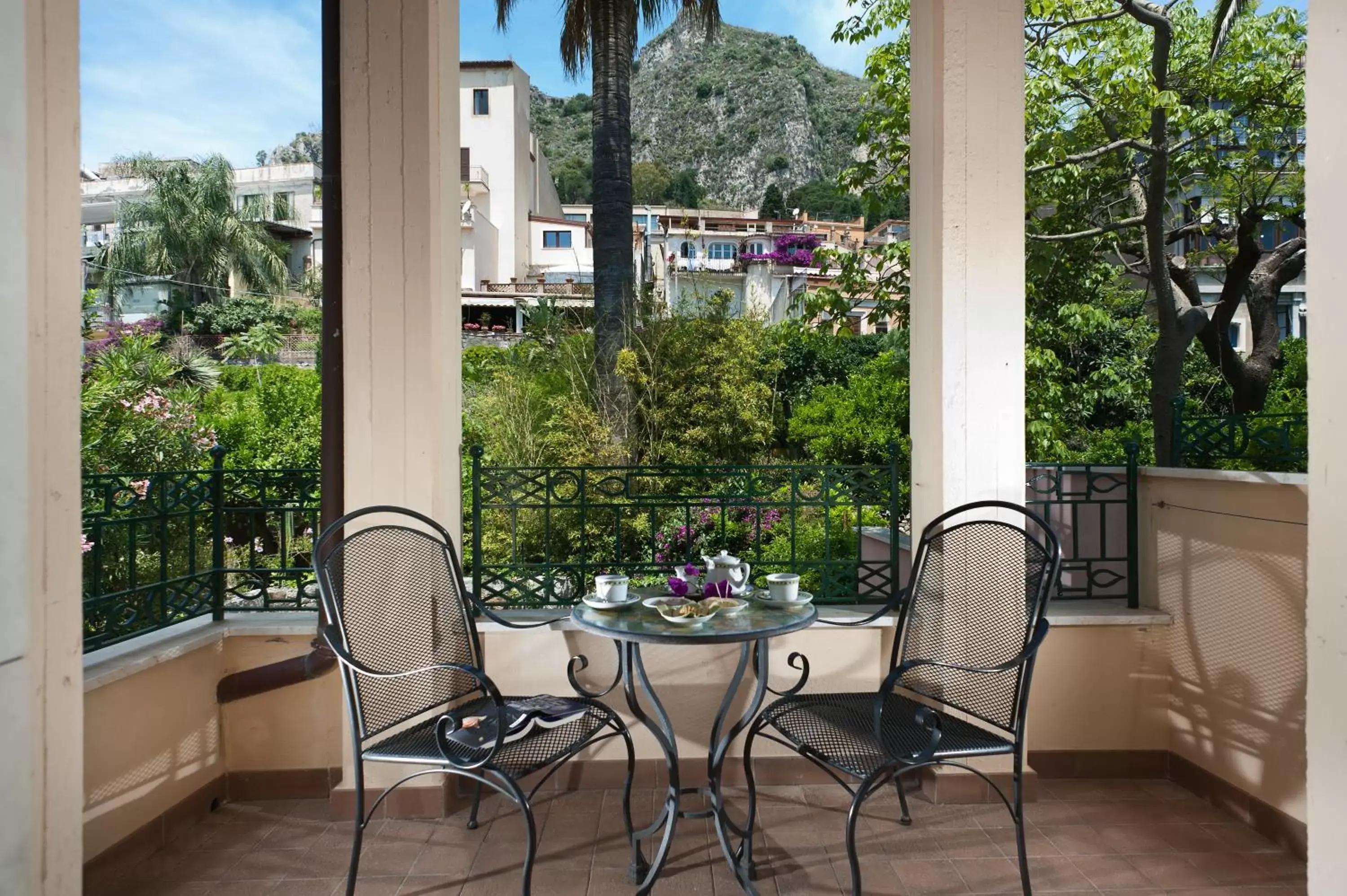 Balcony/Terrace in Hotel Villa Schuler