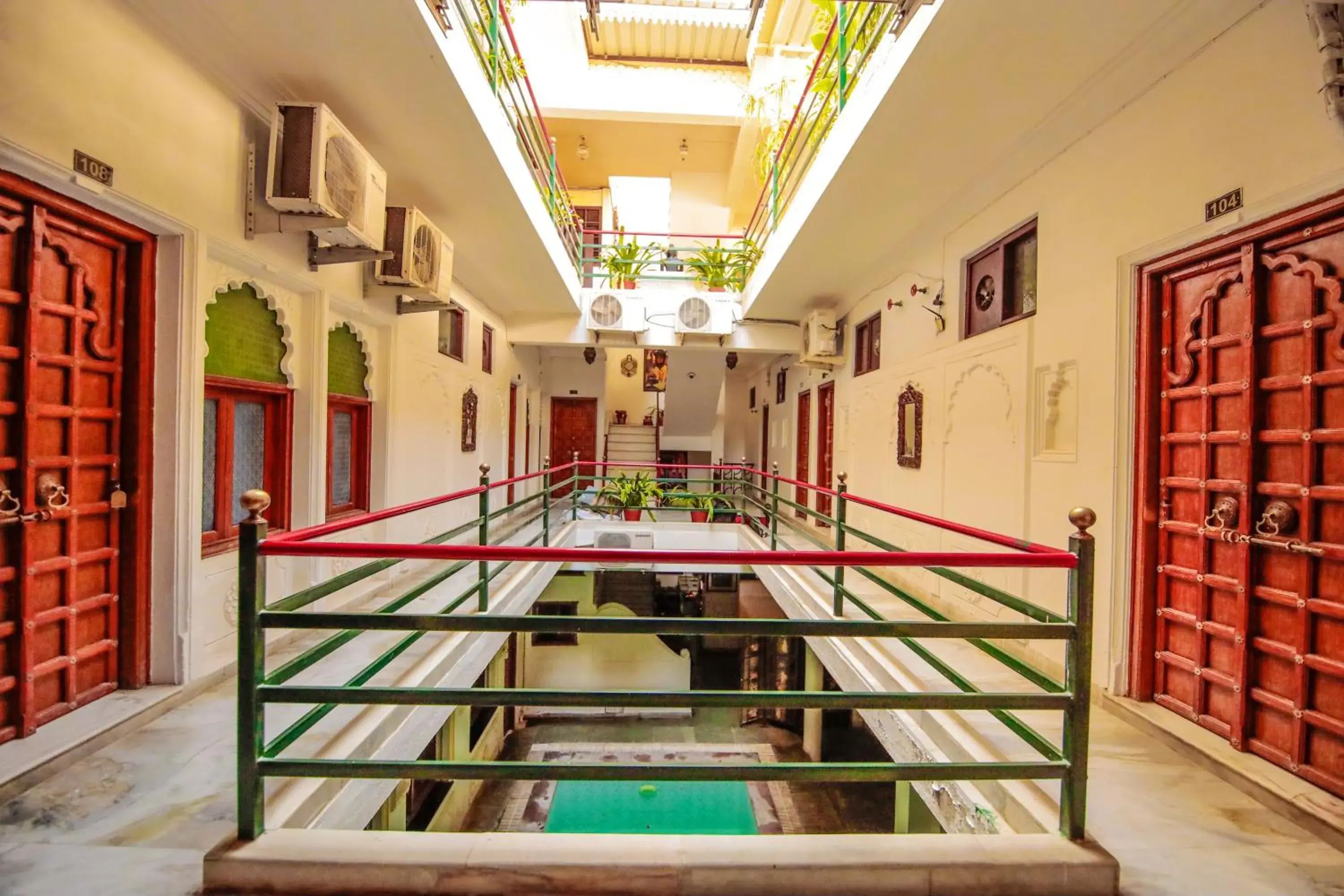 Property building in Hotel Devraj Niwas on Lake Pichola Property building in Hotel Devraj Niwas on Lake Pichola