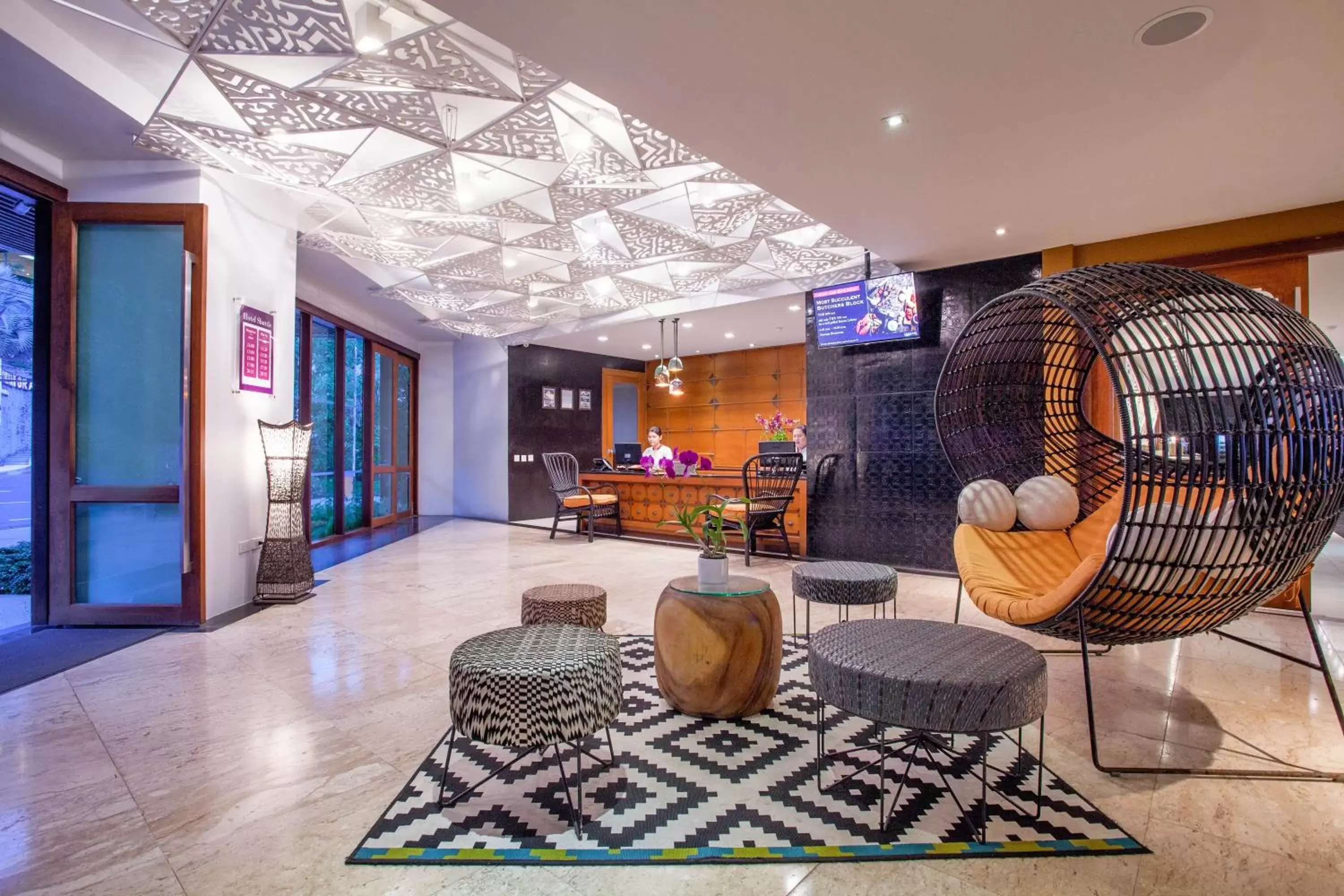 Lobby or reception, Lobby/Reception in Zenmaya Oceanfront Phuket, Trademark Collection by Wyndham