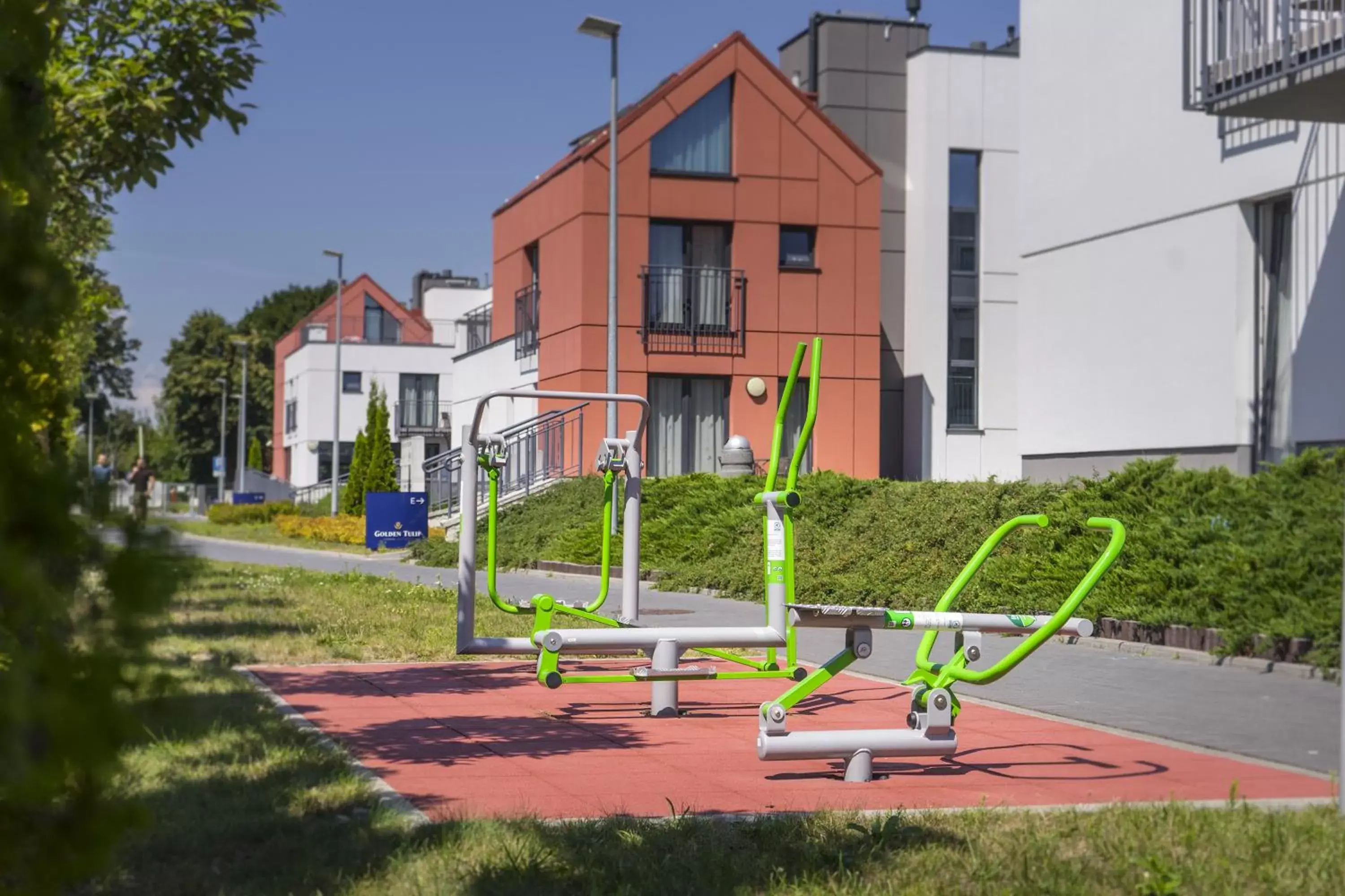 Garden, Children's Play Area in Golden Tulip Gdańsk Residence