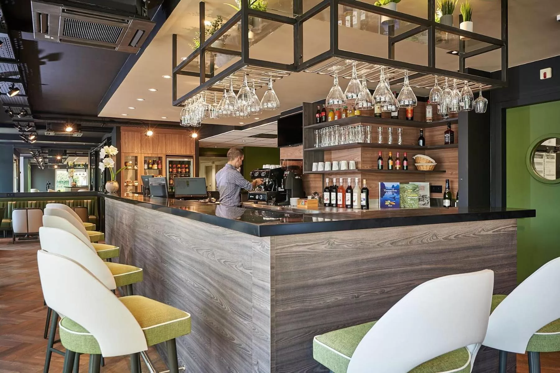 Lobby or reception in Kyriad Rouen Sud - Val de Reuil