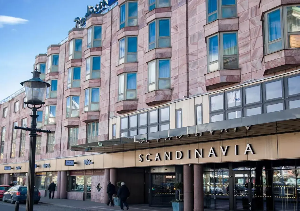 Facade/entrance, Property Building in Radisson Blu Scandinavia Hotel, Göteborg