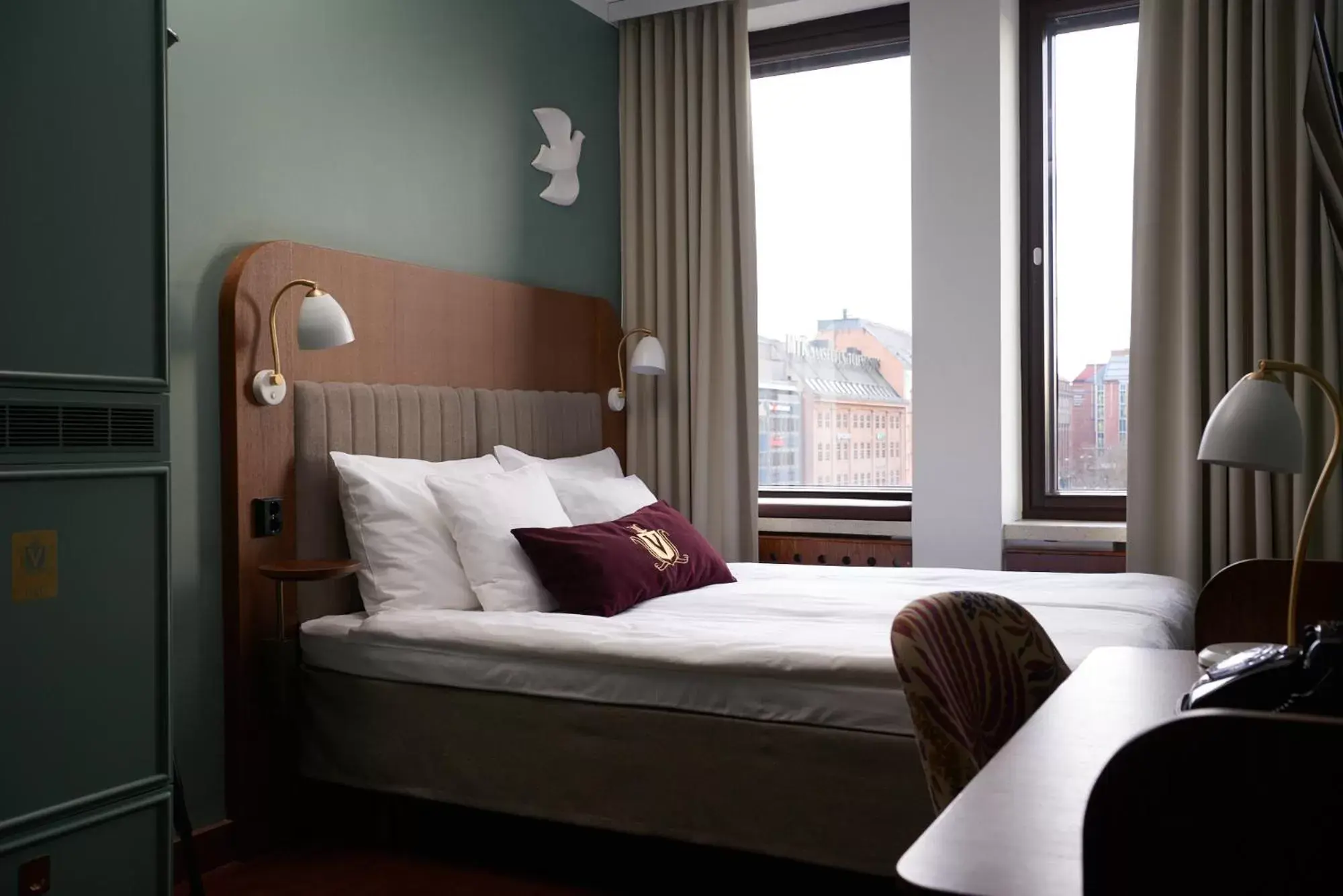 Photo of the whole room, Bed in Original Sokos Hotel Vaakuna Helsinki