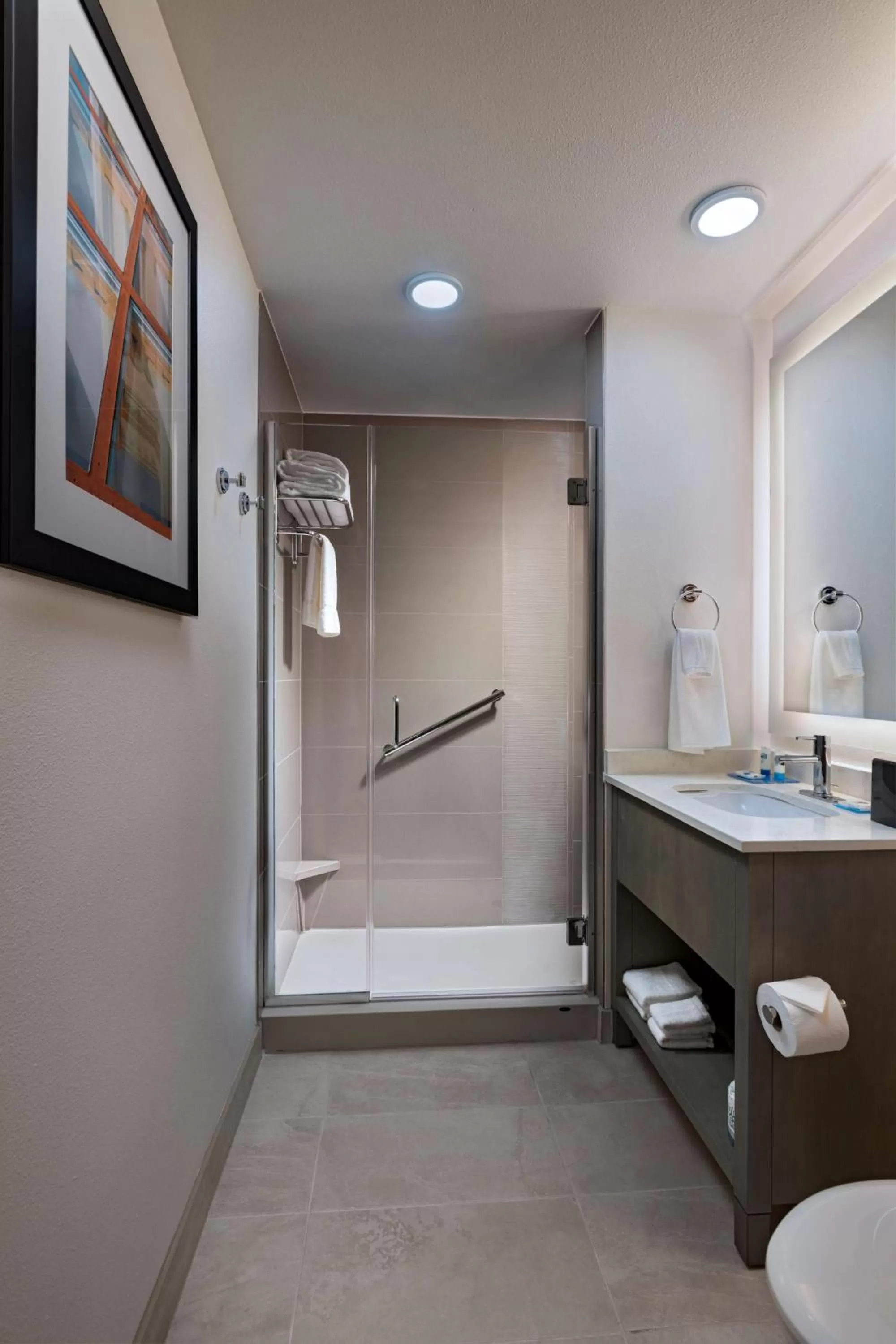 Bathroom in Hyatt House Carlsbad