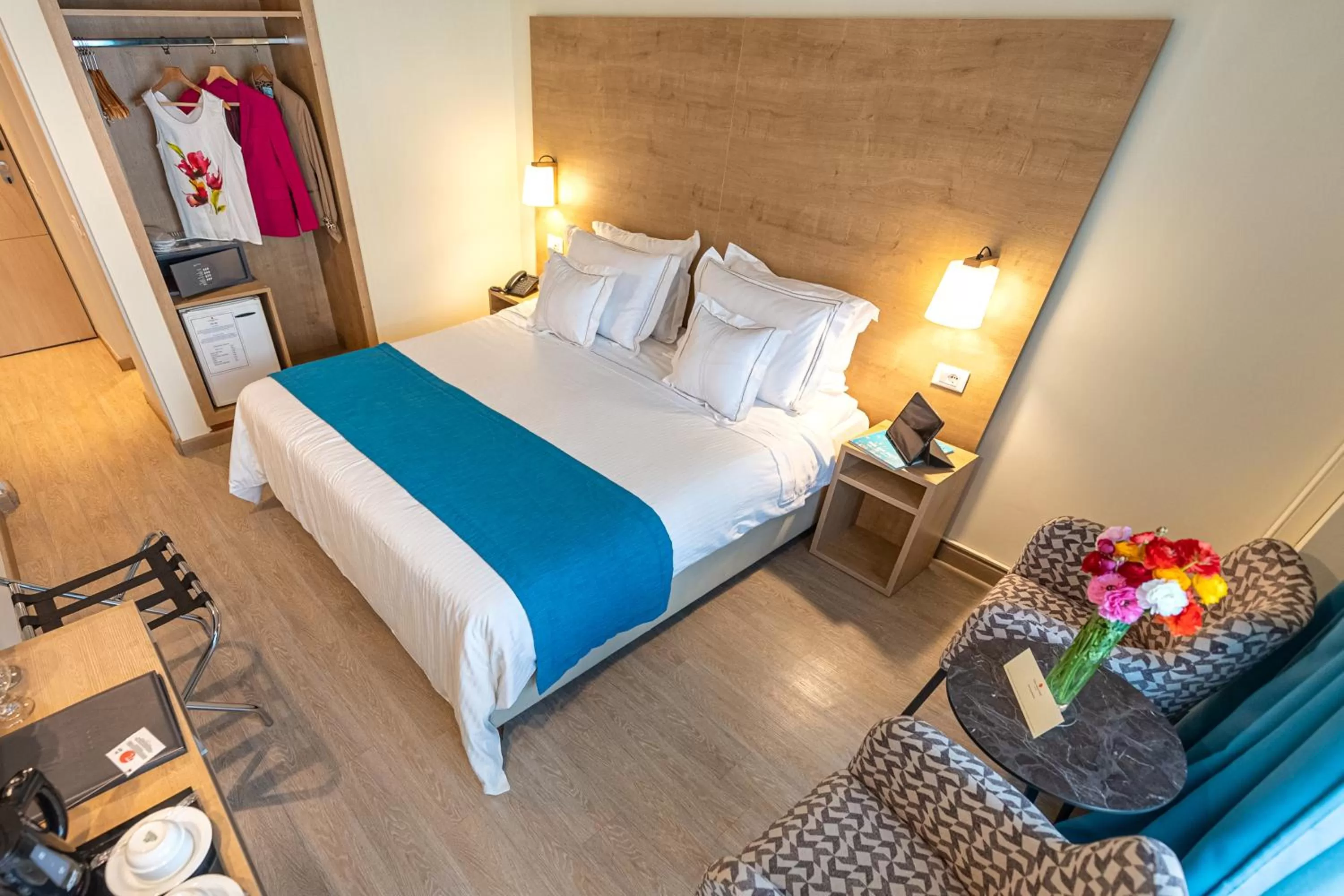 Bedroom, Bed in Polis Grand Hotel