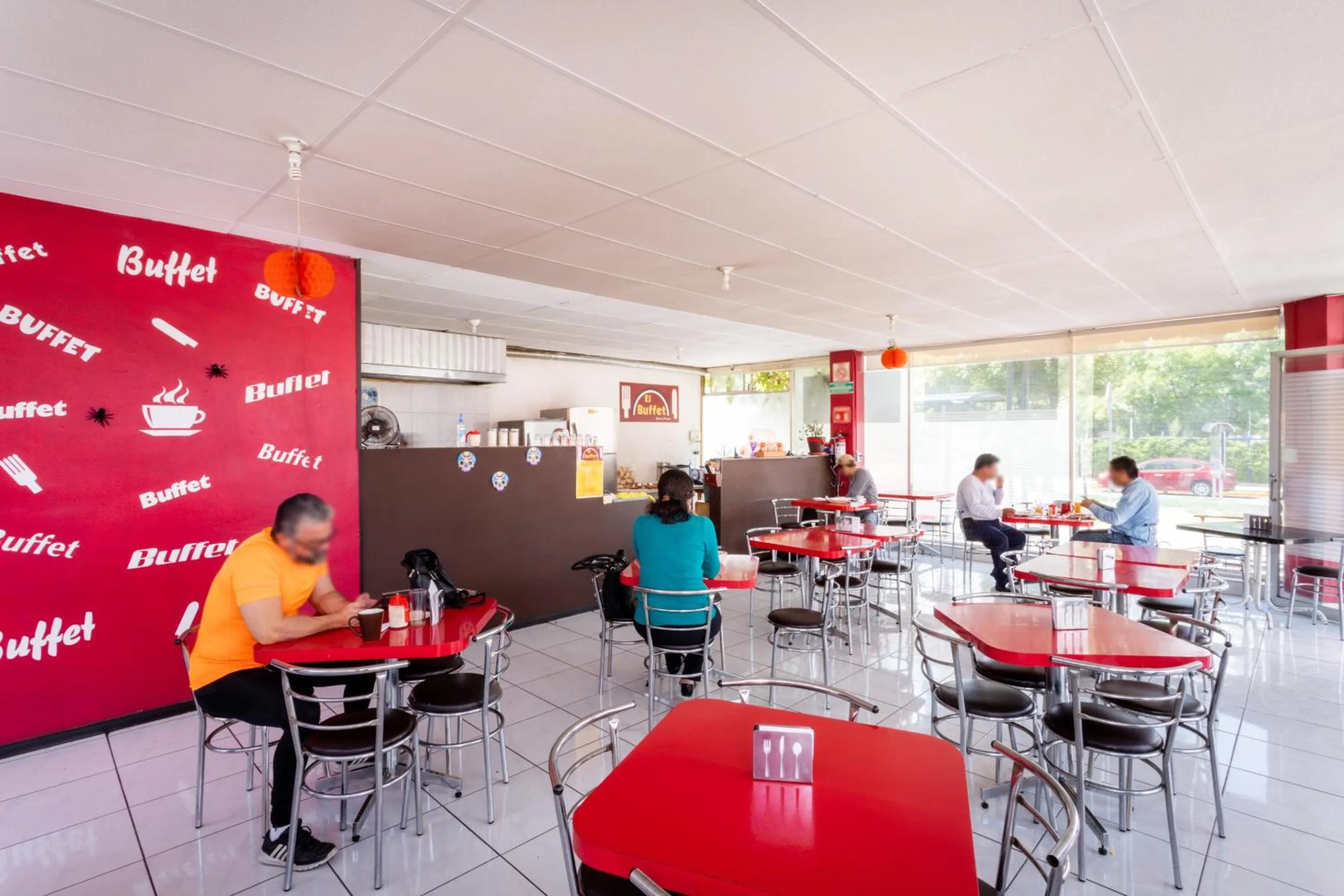 Restaurant/places to eat in Hotel Suites Puebla