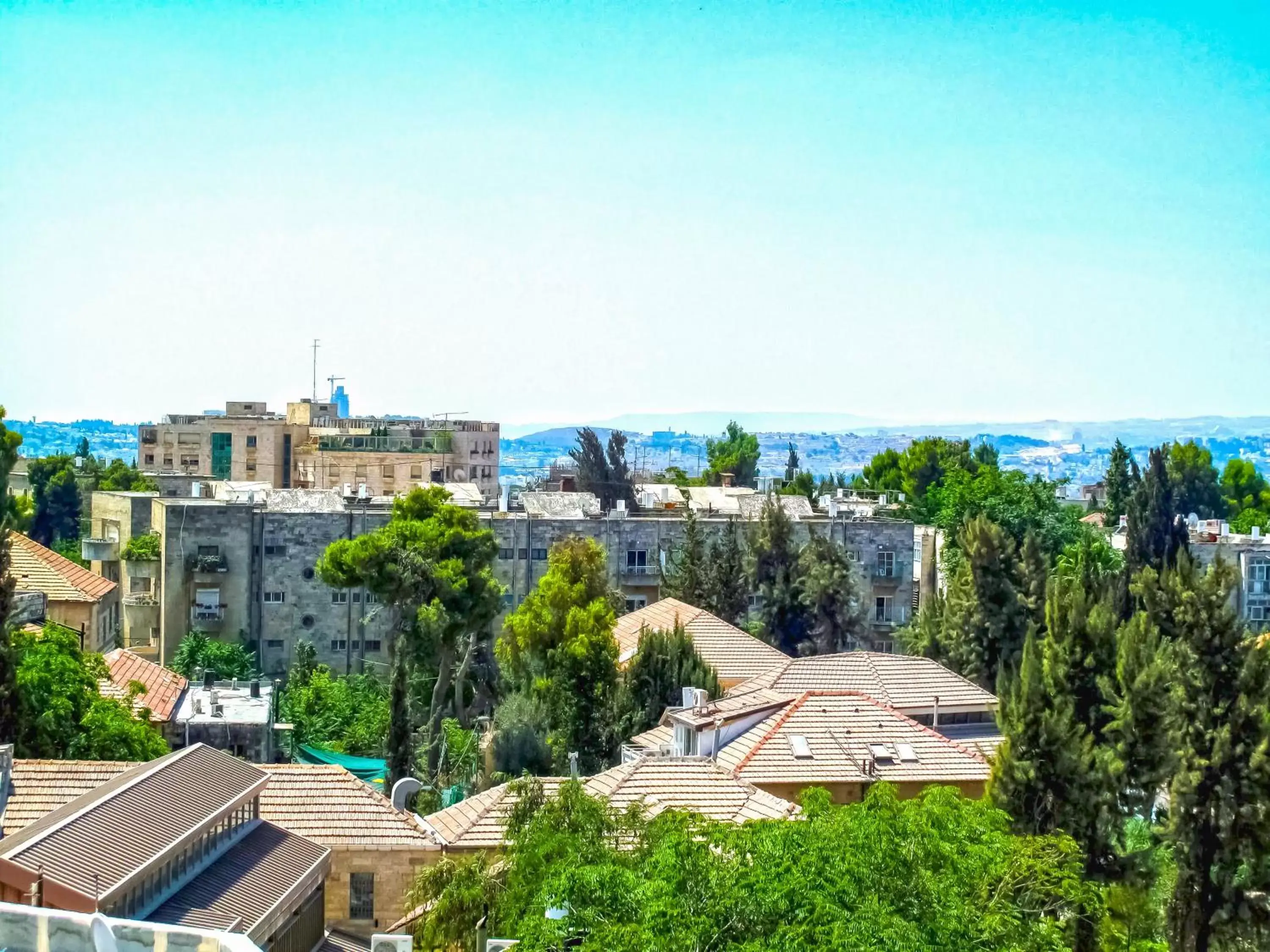 City view in Bezalel Hotel - an Atlas Boutique Hotel