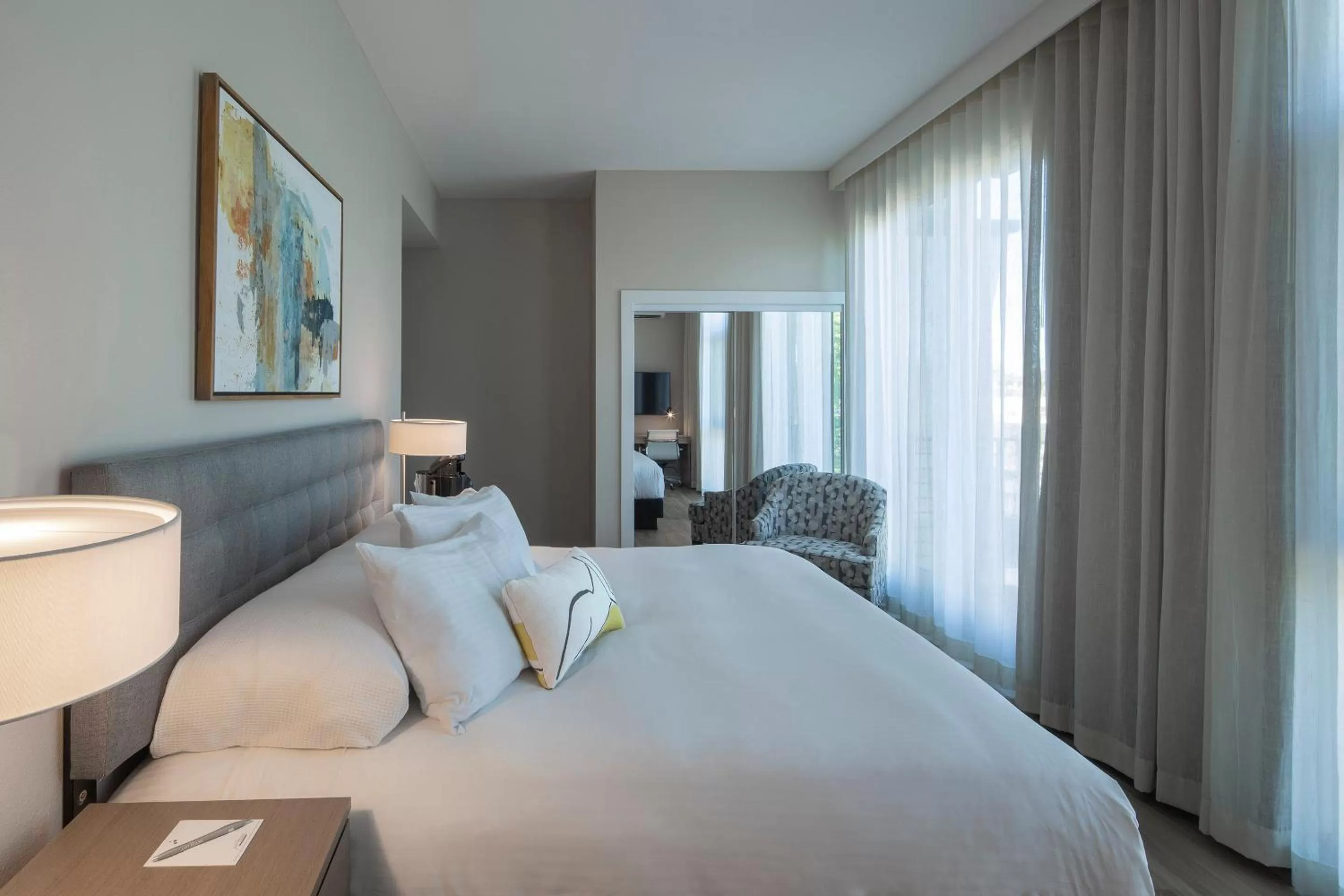 Bed in Art House Hotel