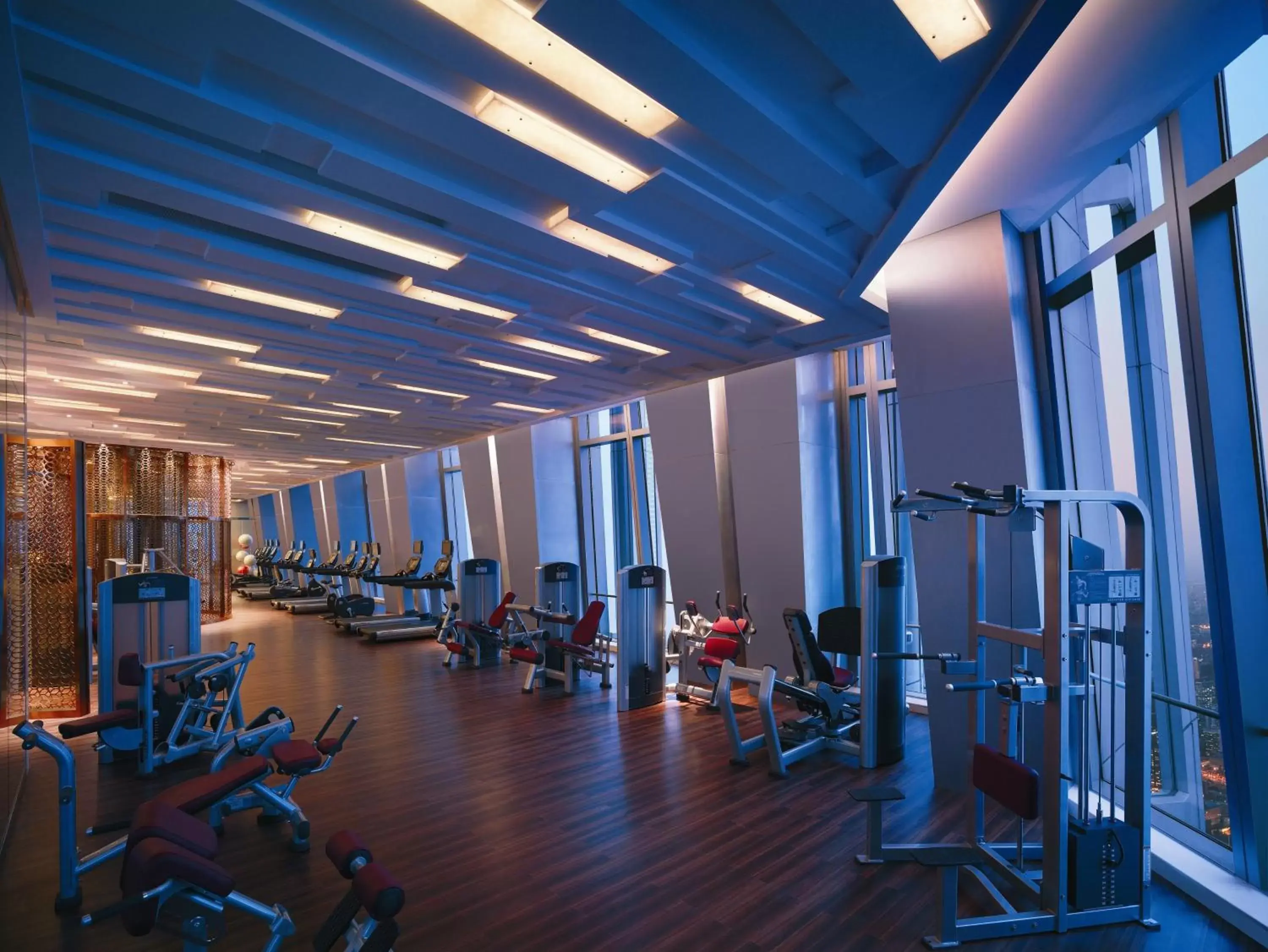 Spa and wellness centre/facilities, Fitness Center/Facilities in China World Summit Wing, Beijing