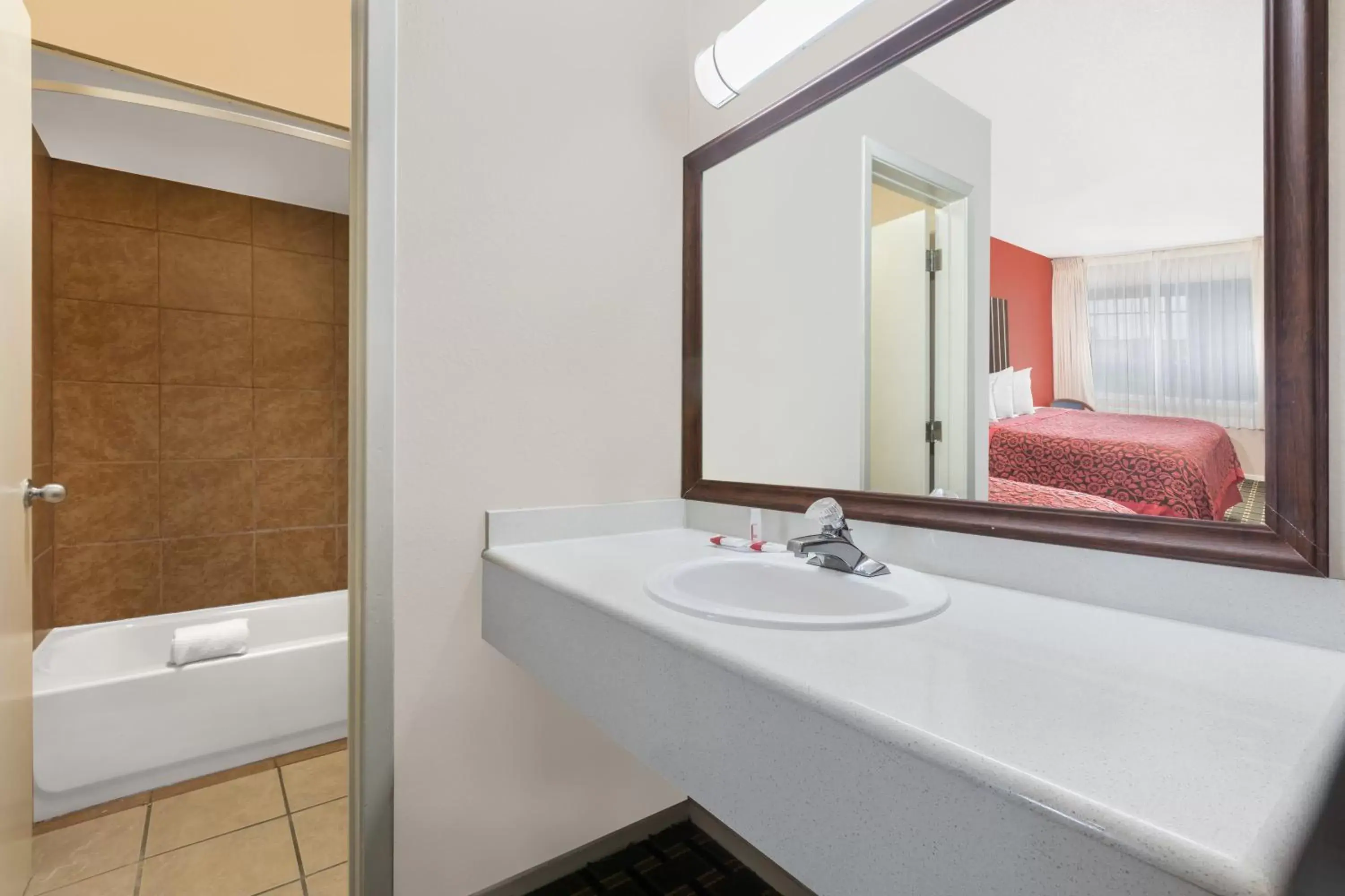 Bathroom in Days Inn by Wyndham College Station University Drive