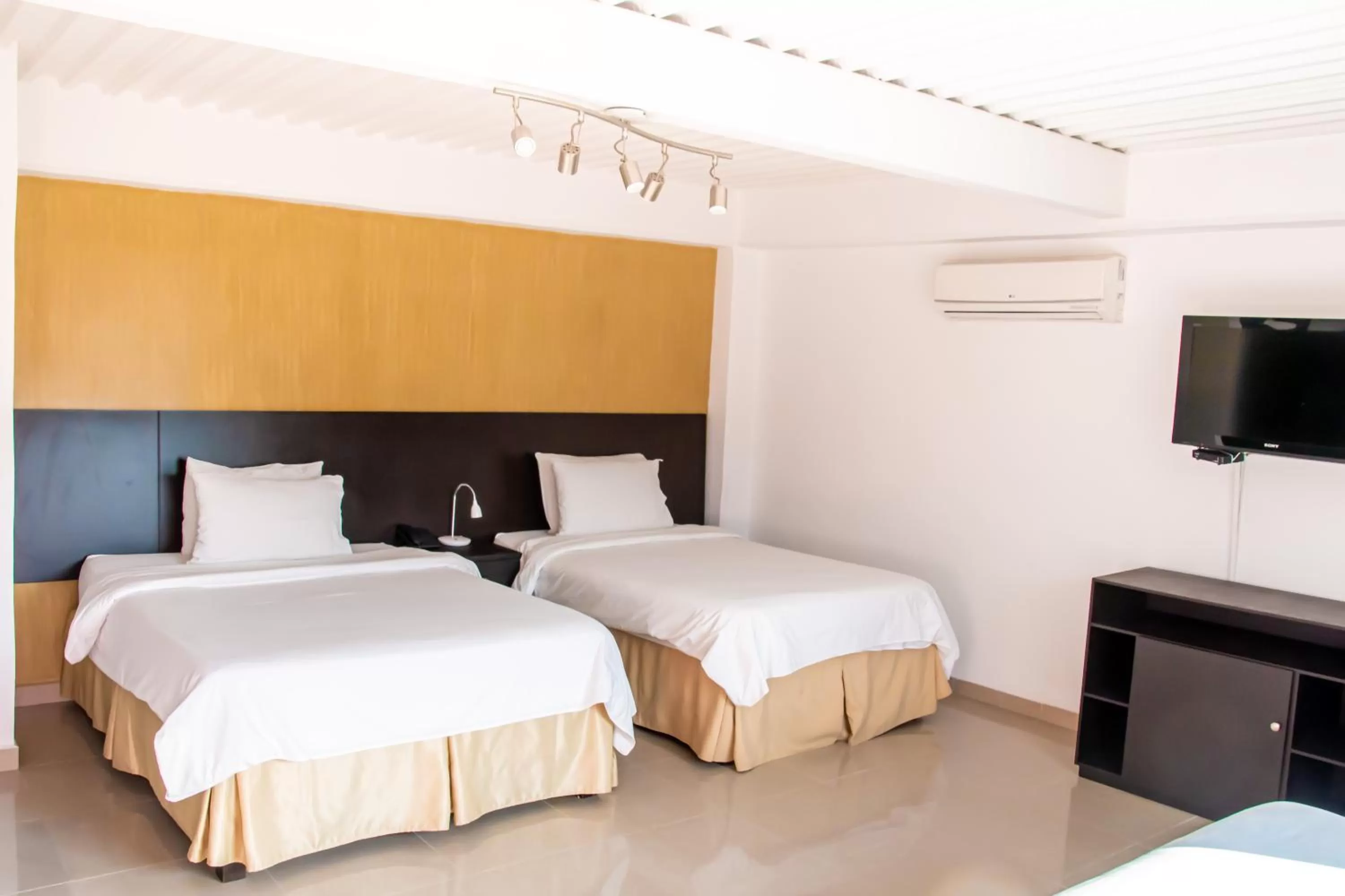 Bed in Hotel Tangara