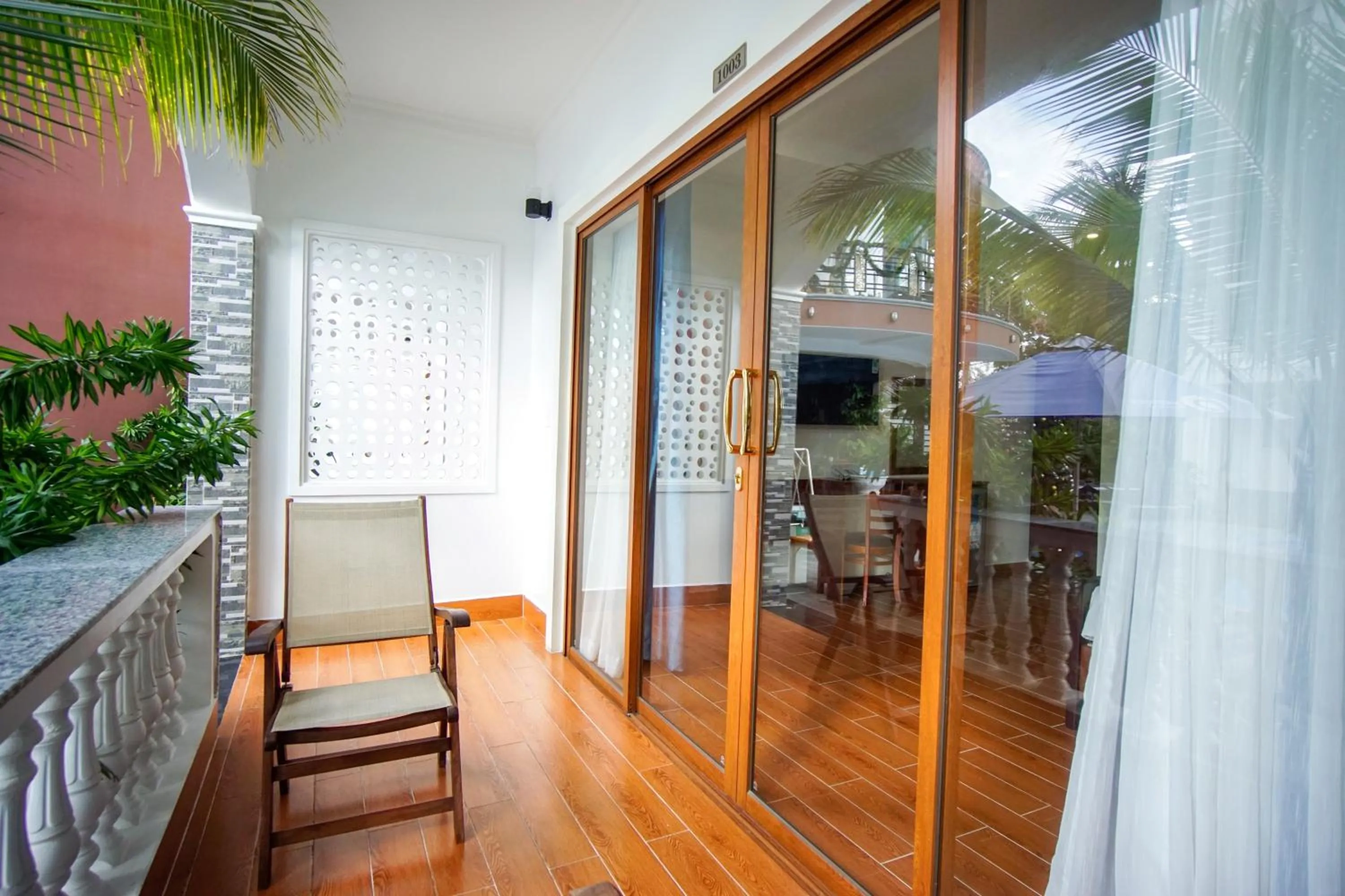 Patio in Brenta Phu Quoc Hotel