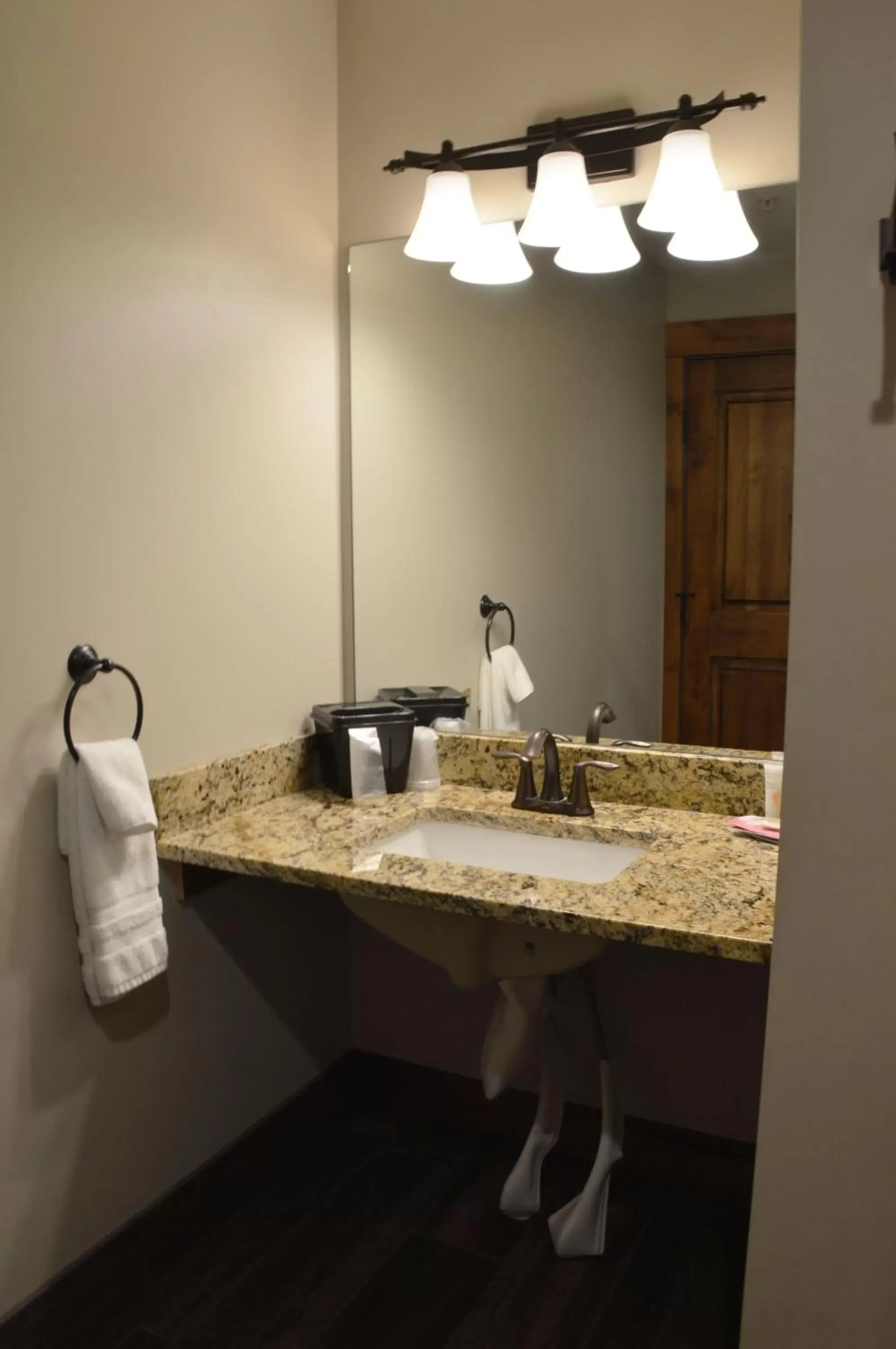 Bathroom in Sawtelle Mountain Resort