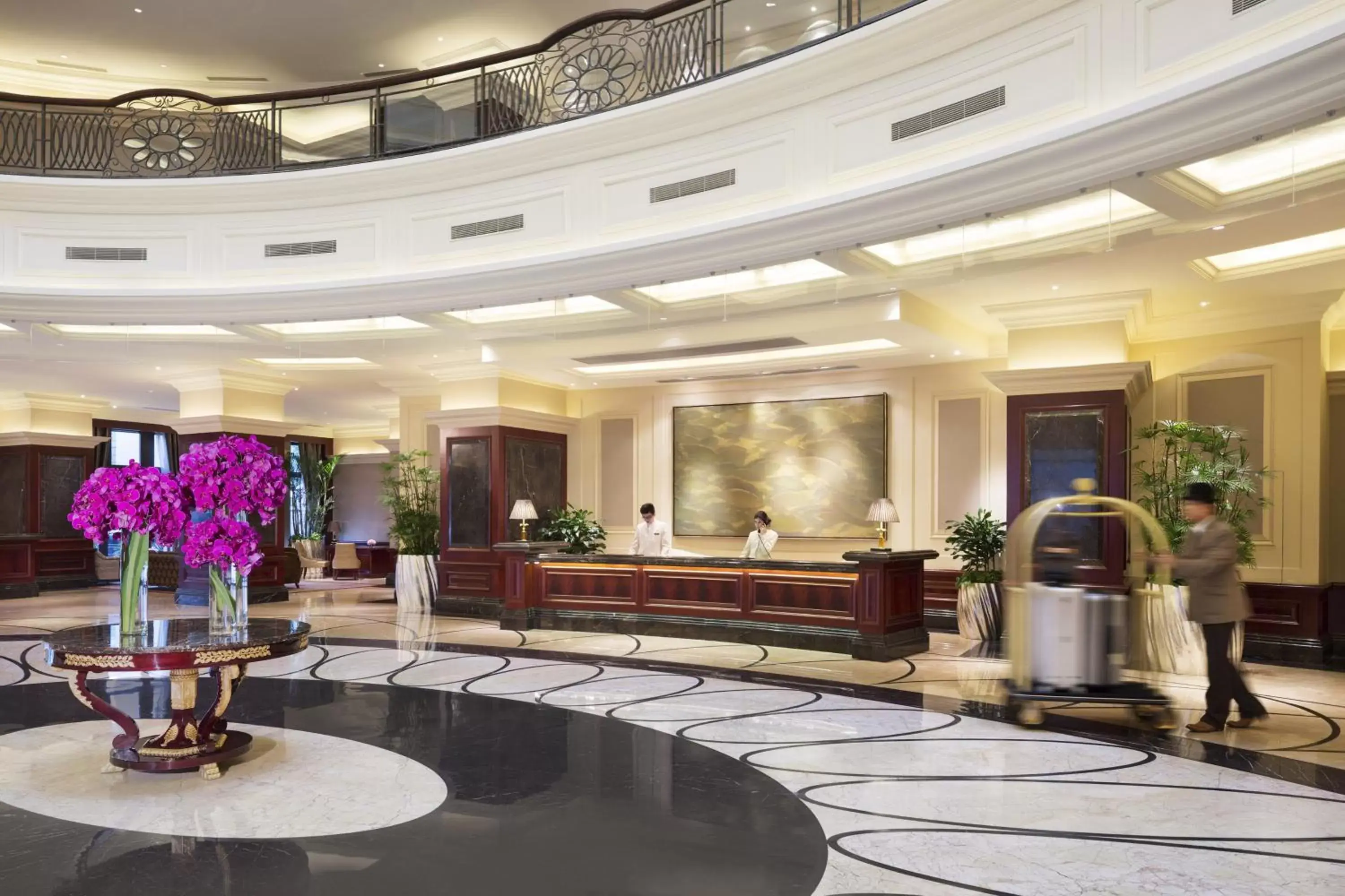 Property building, Lobby/Reception in InterContinental Shanghai Ruijin, an IHG Hotel