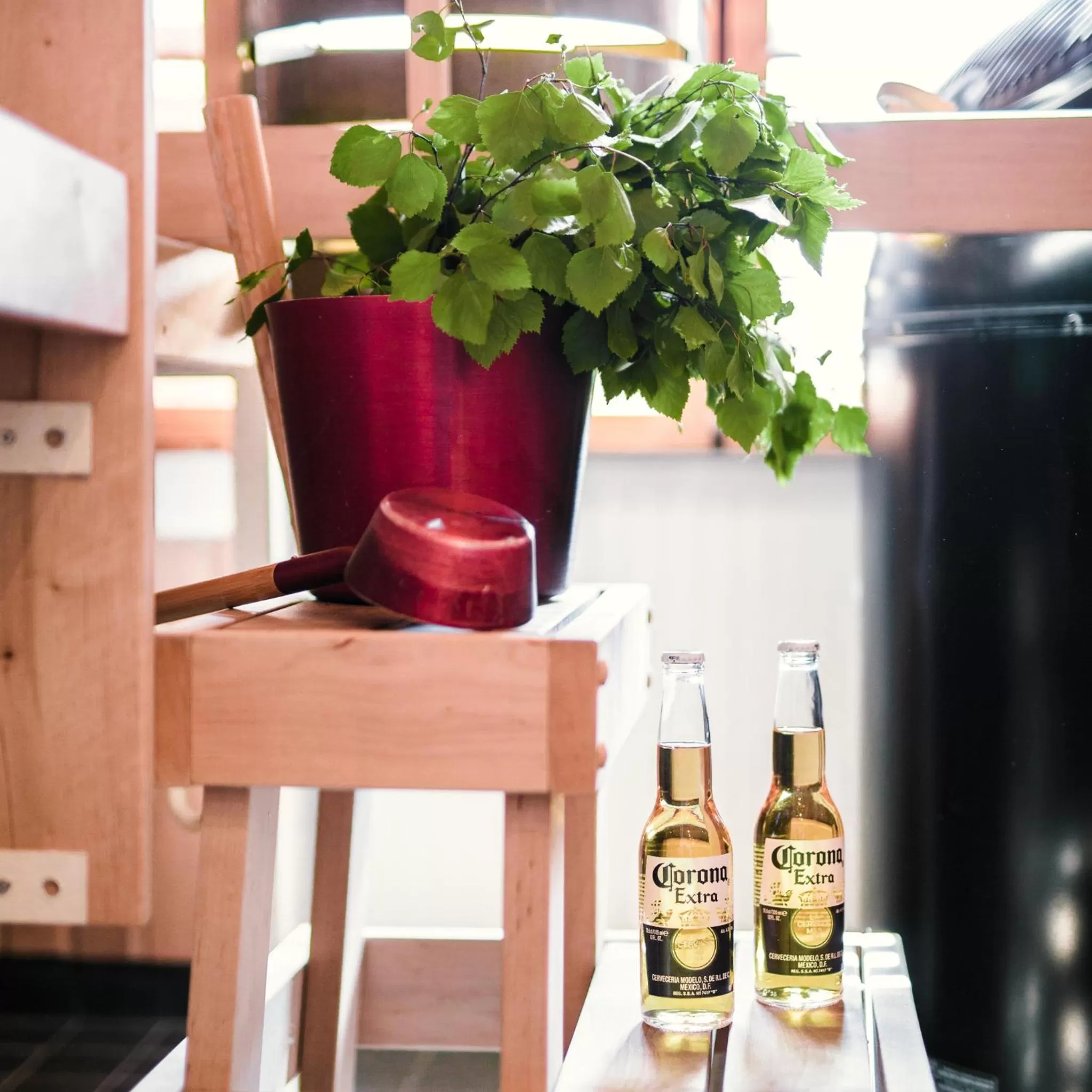 Sauna in Hotel Helka
