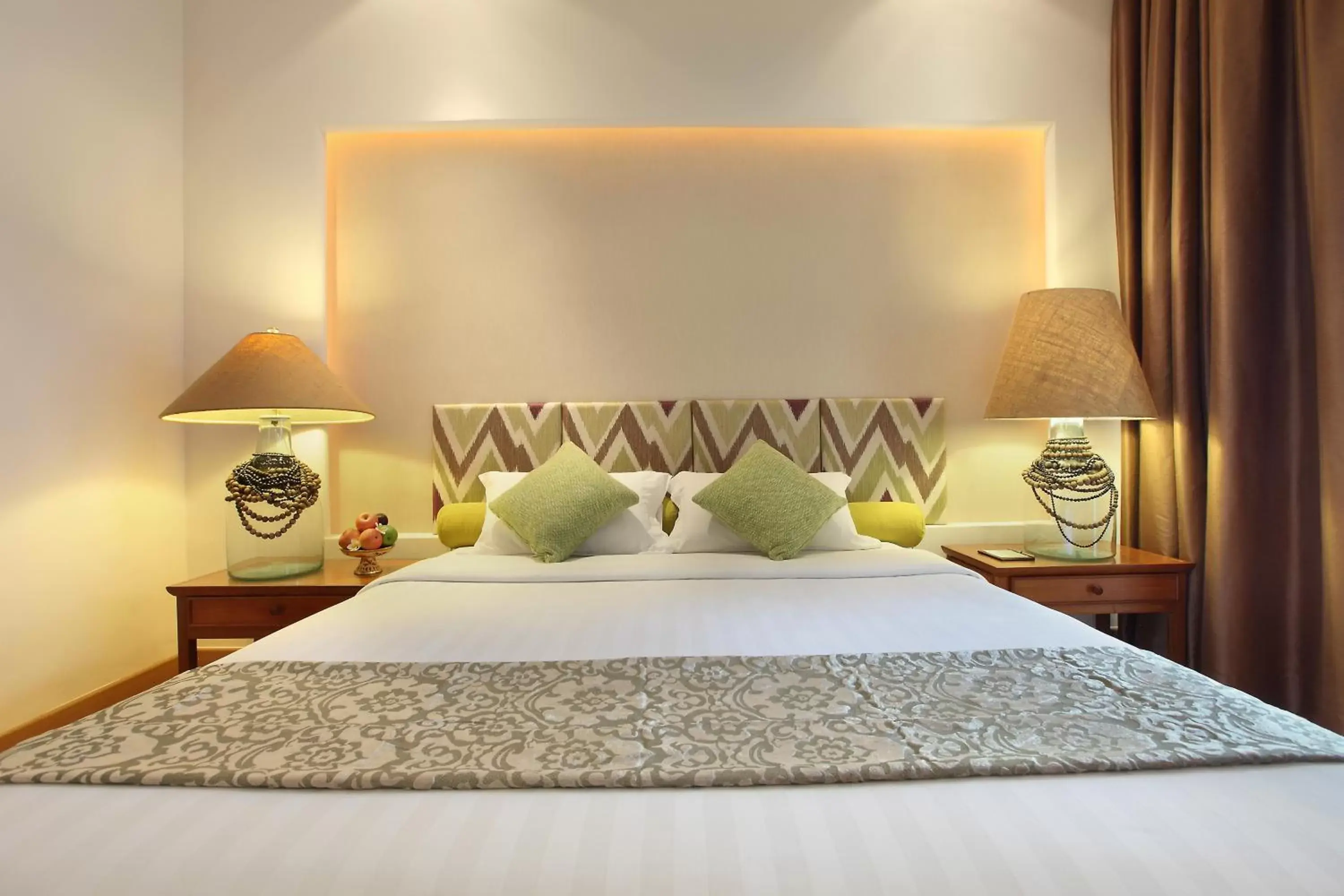 Bed in Bali Mandira Beach Resort & Spa