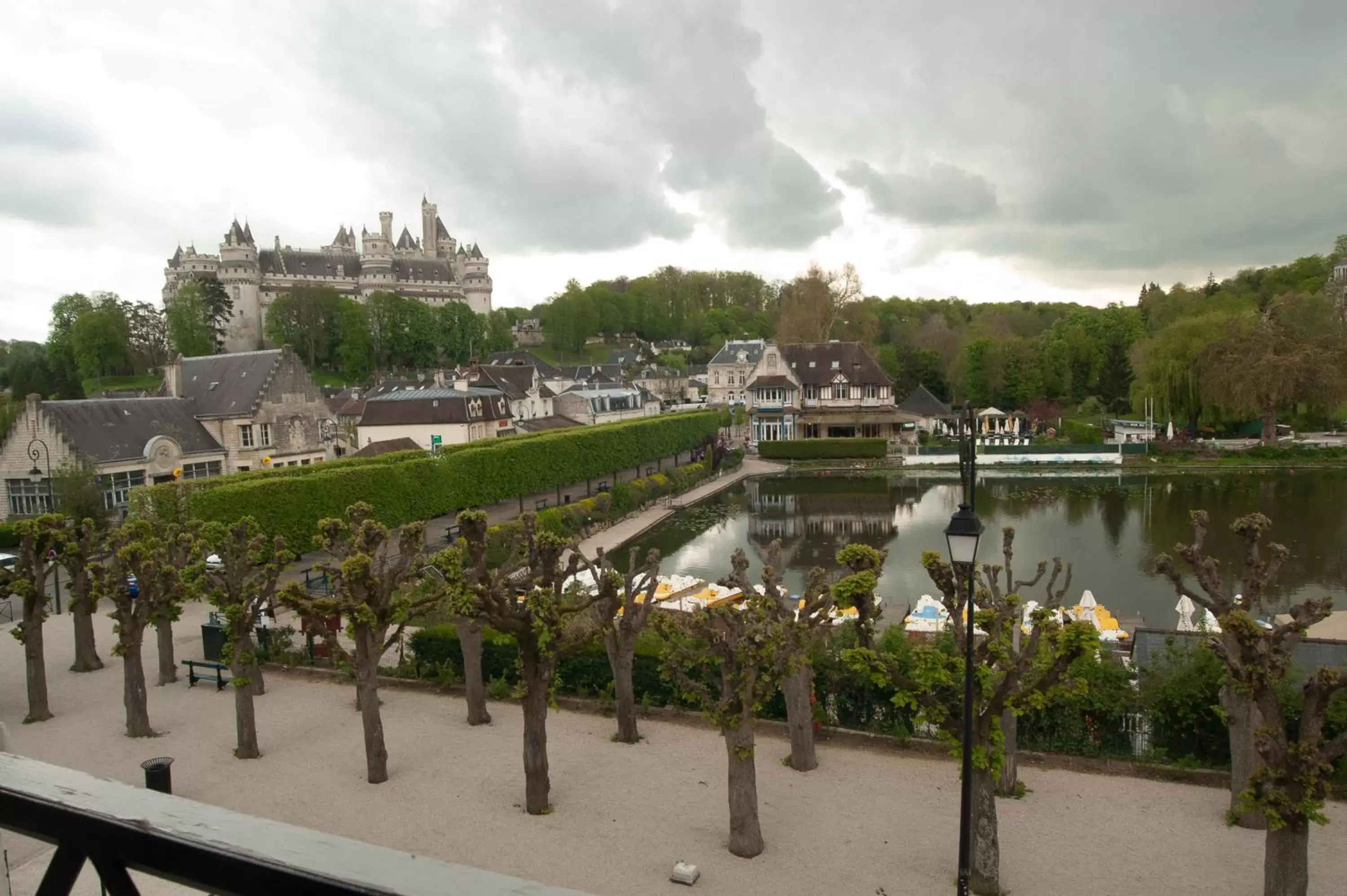 View (from property/room) in Logis Hotel Beaudon