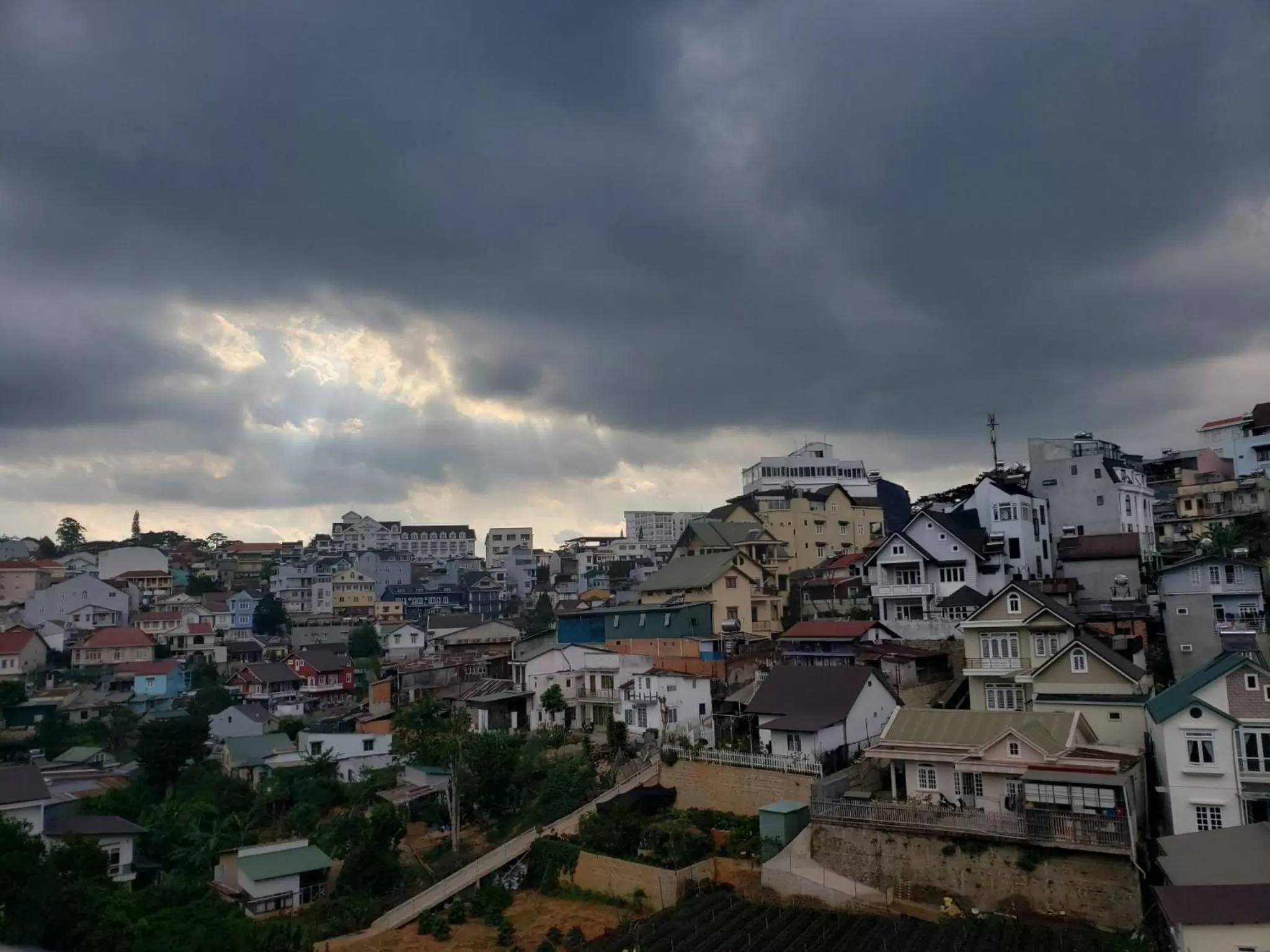Bird's eye view in Ngàn Phố Studio & Love Hotel