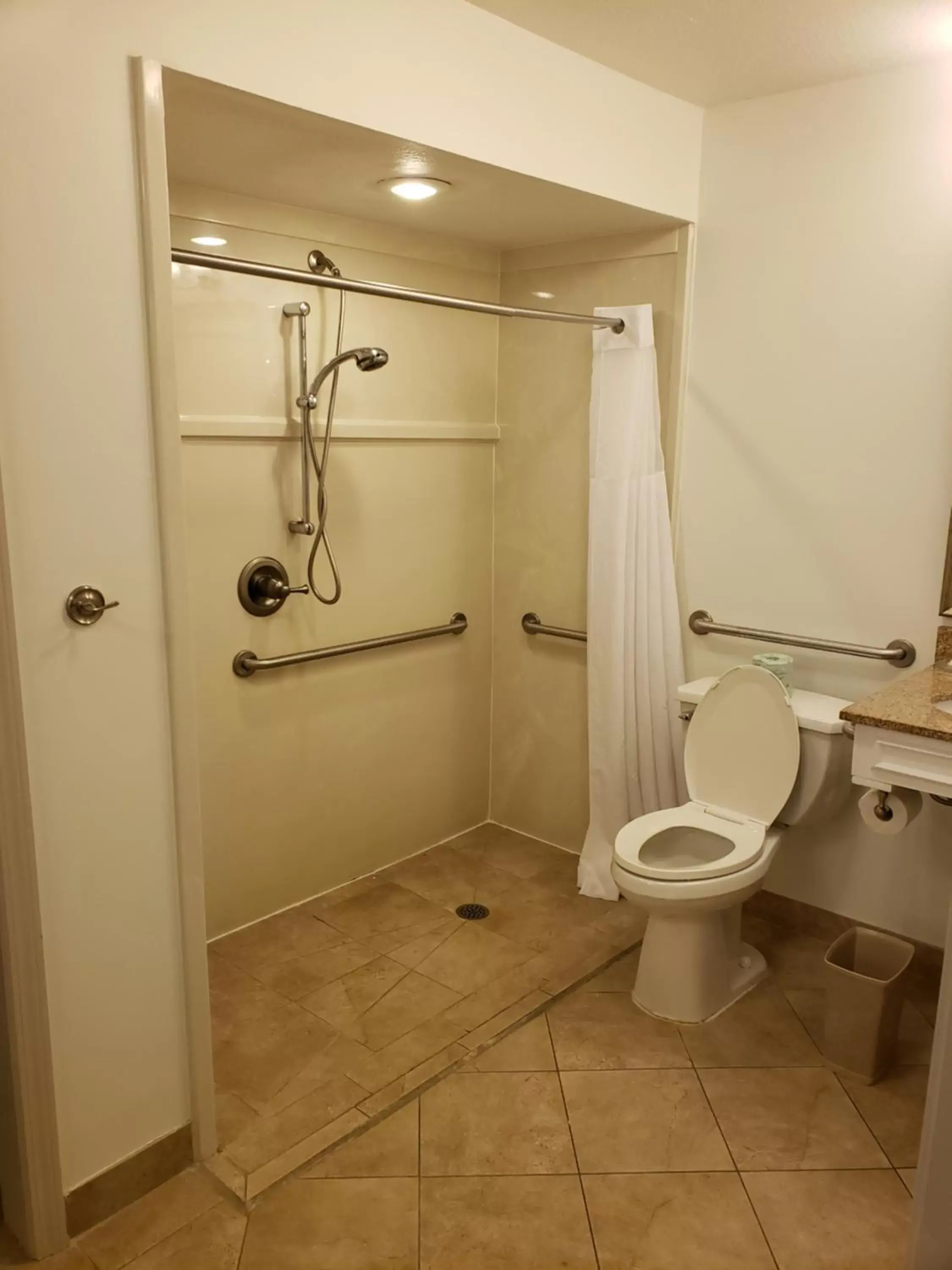 Shower, Bathroom in Country Inn & Suites by Radisson, Metairie (New Orleans), LA